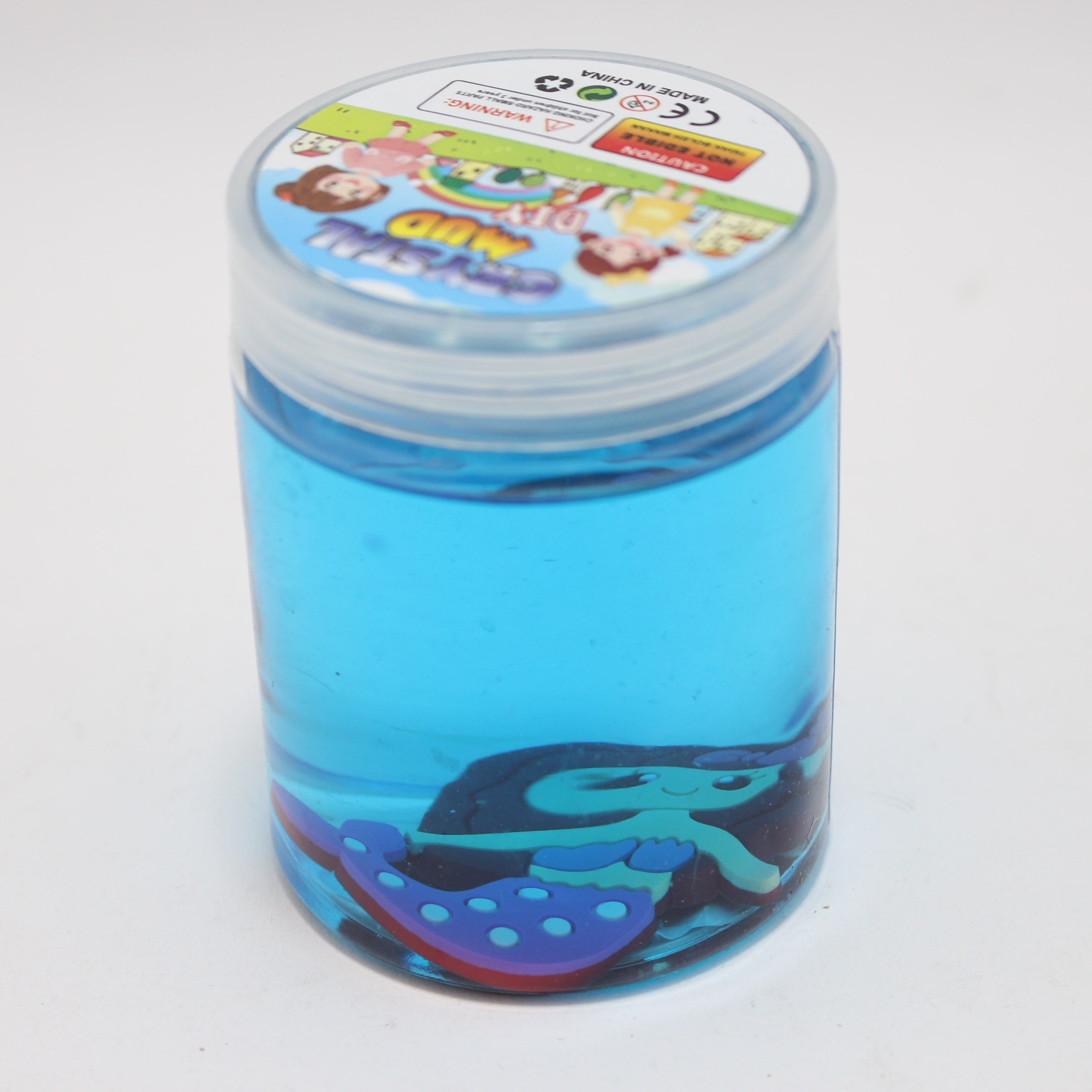 Slime en tarro muñecos de sirena