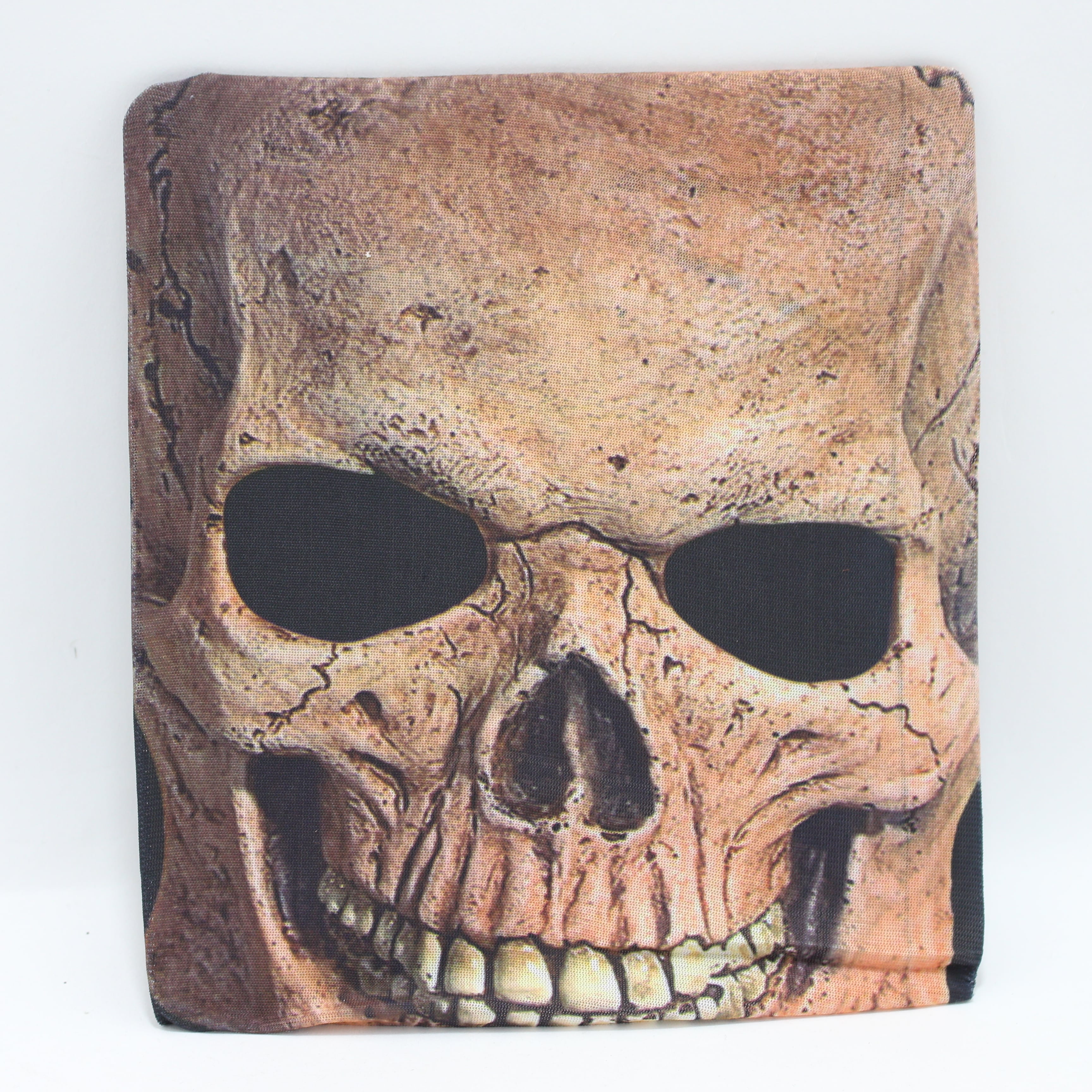 Mascara en tela, de calavera