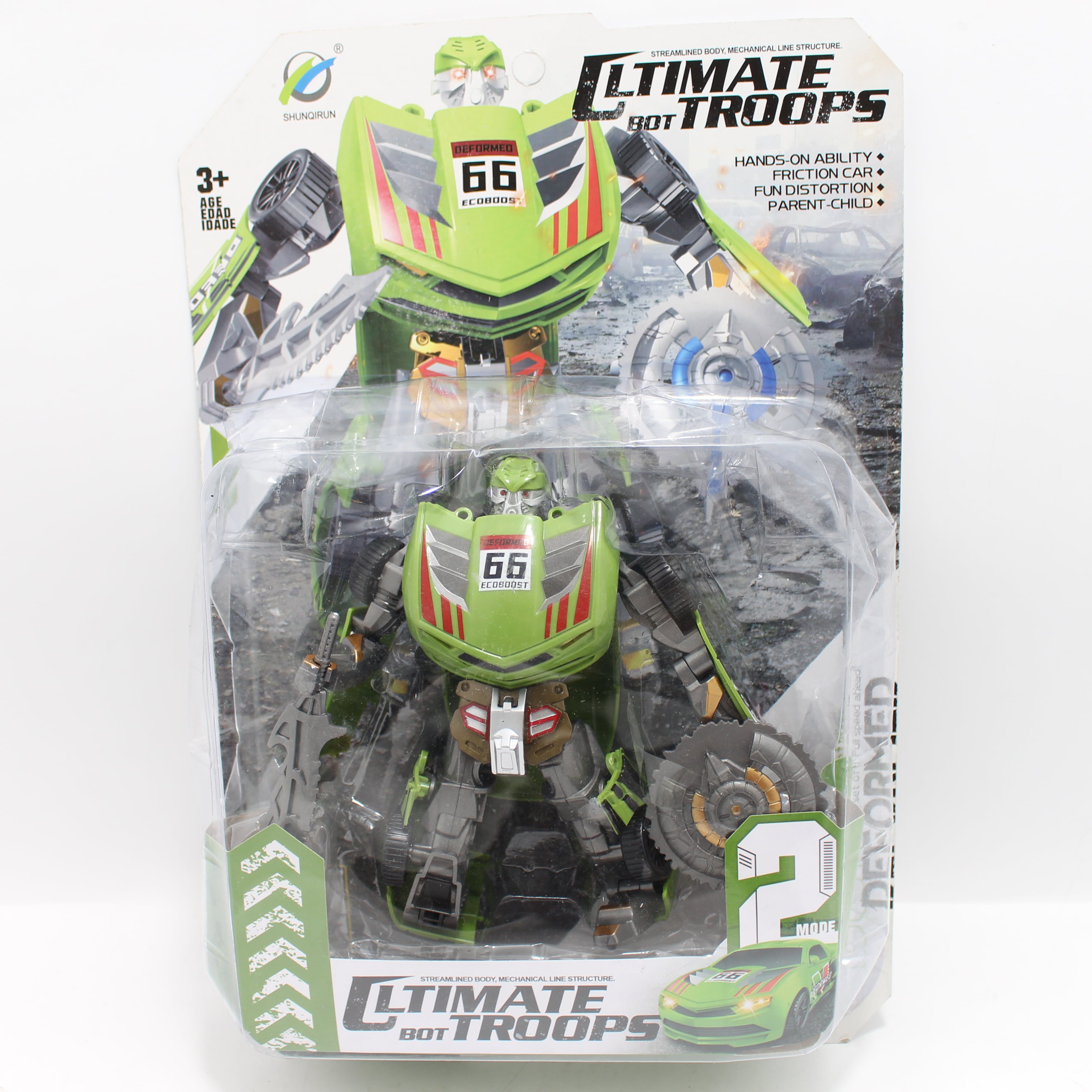 Miniatura 2 de Robot transformer carro de carreras