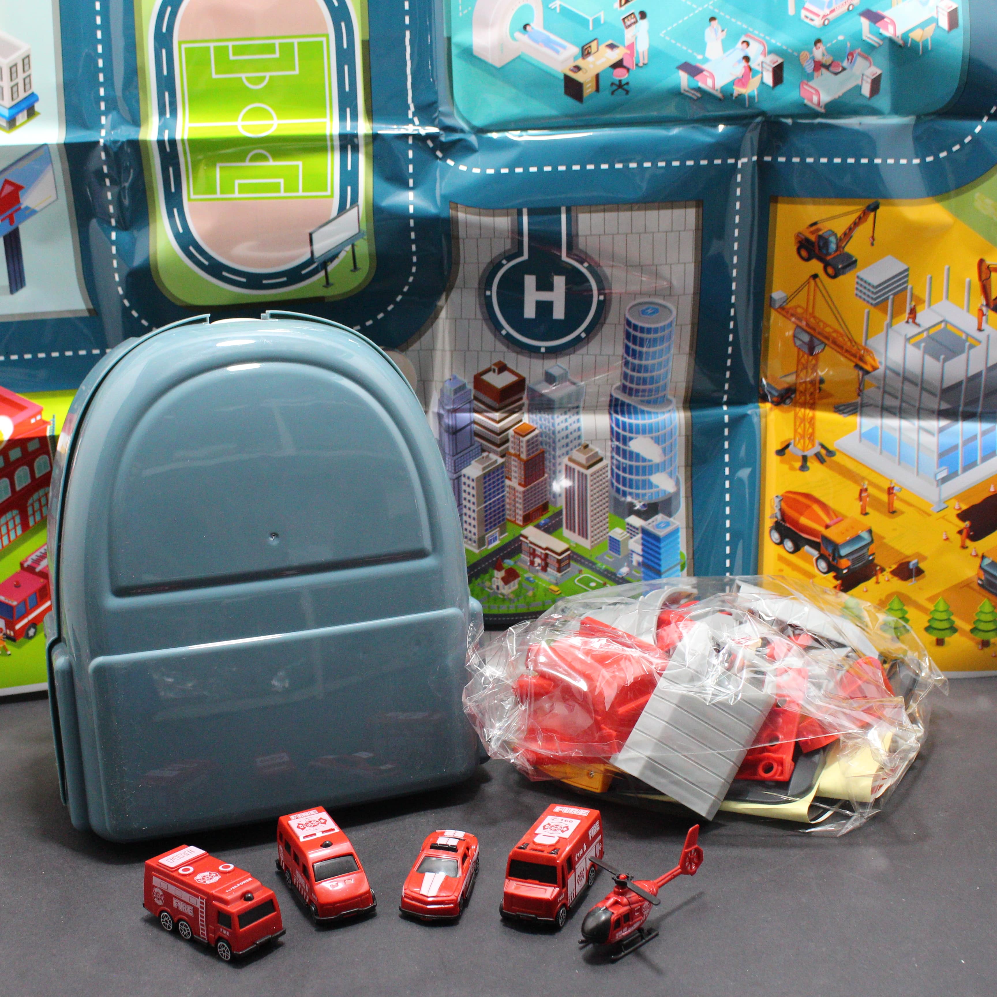 Miniatura 4 de Estacion de bombero en maletin