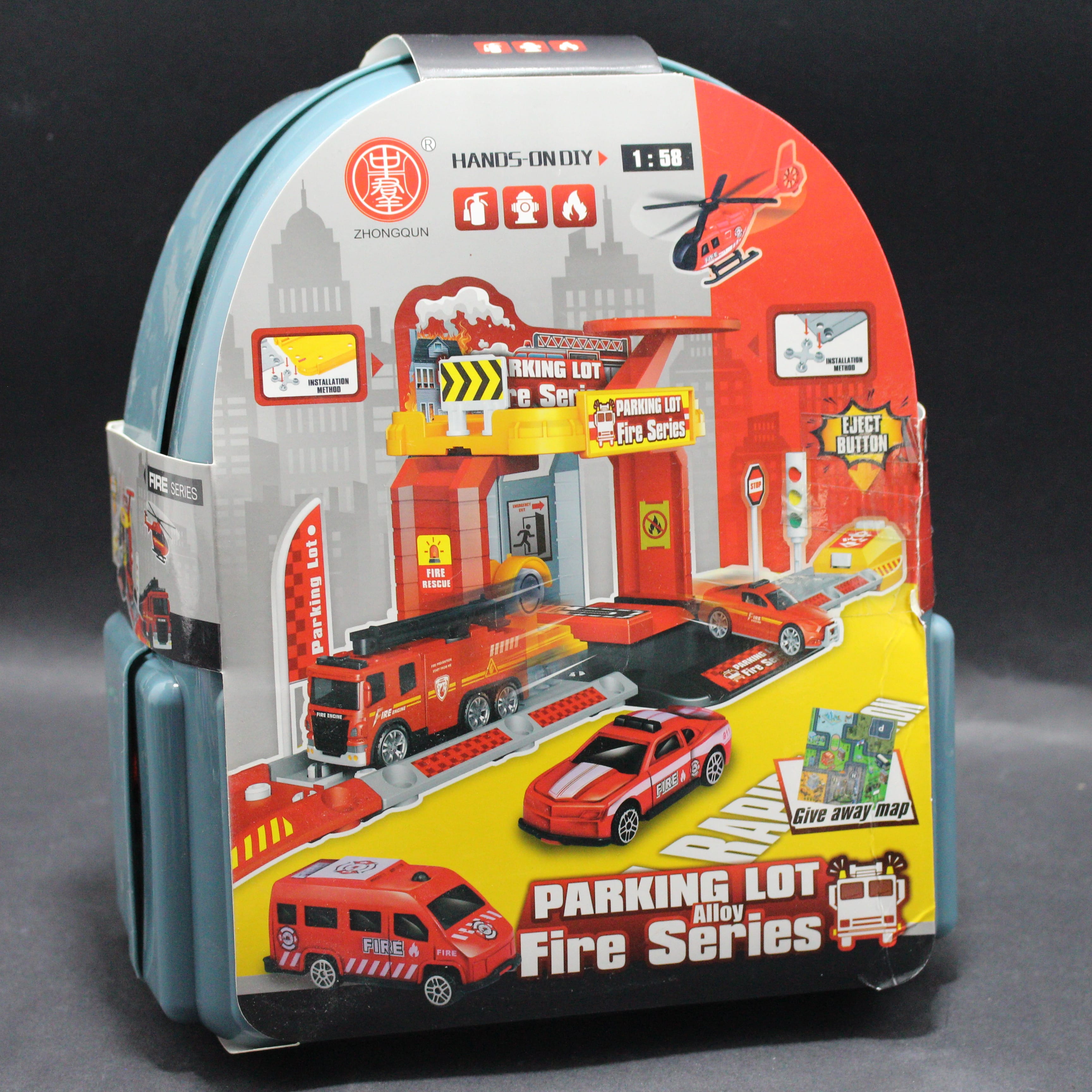 Miniatura 2 de Estacion de bombero en maletin