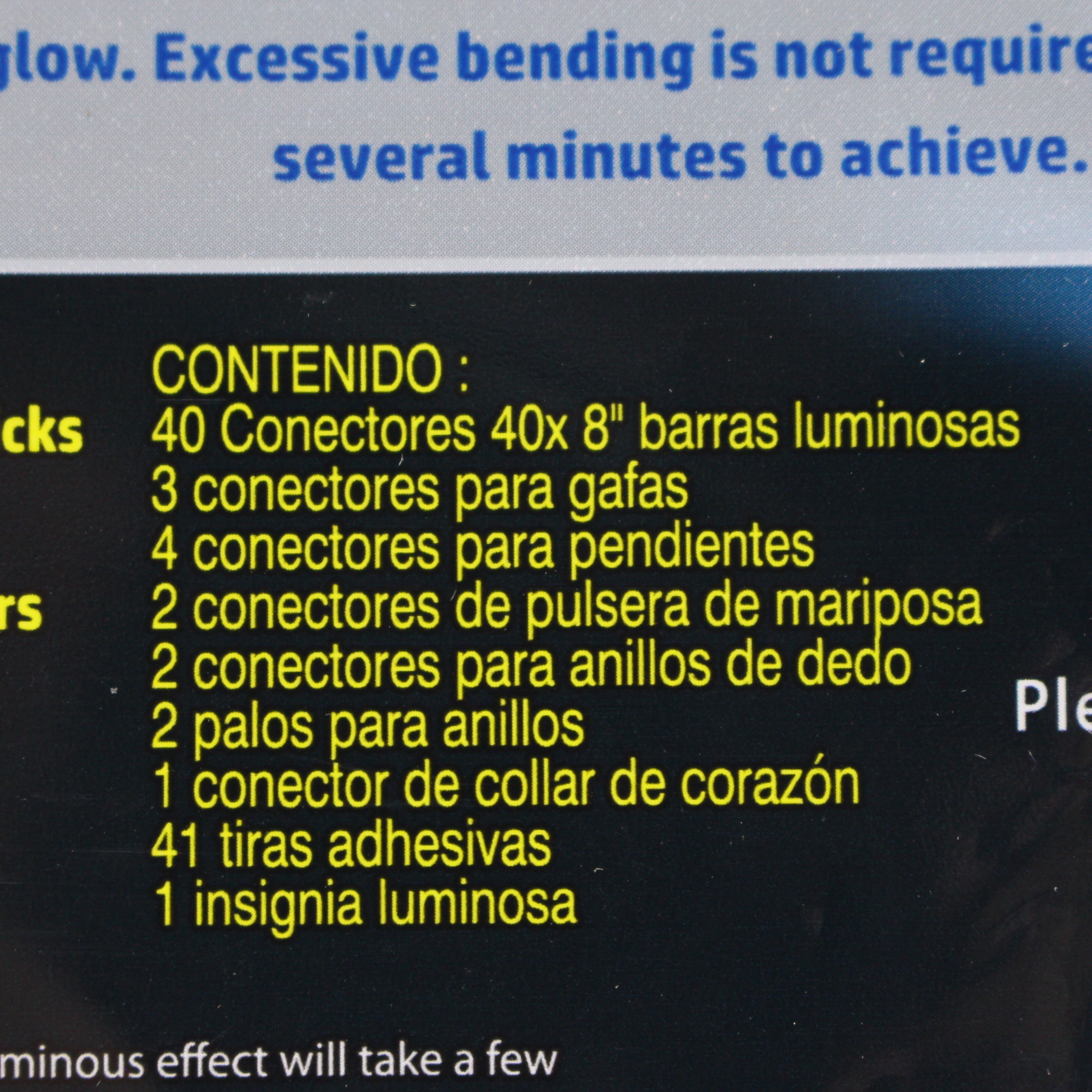 Miniatura 2 de Traje neon hora loca x 136pcs