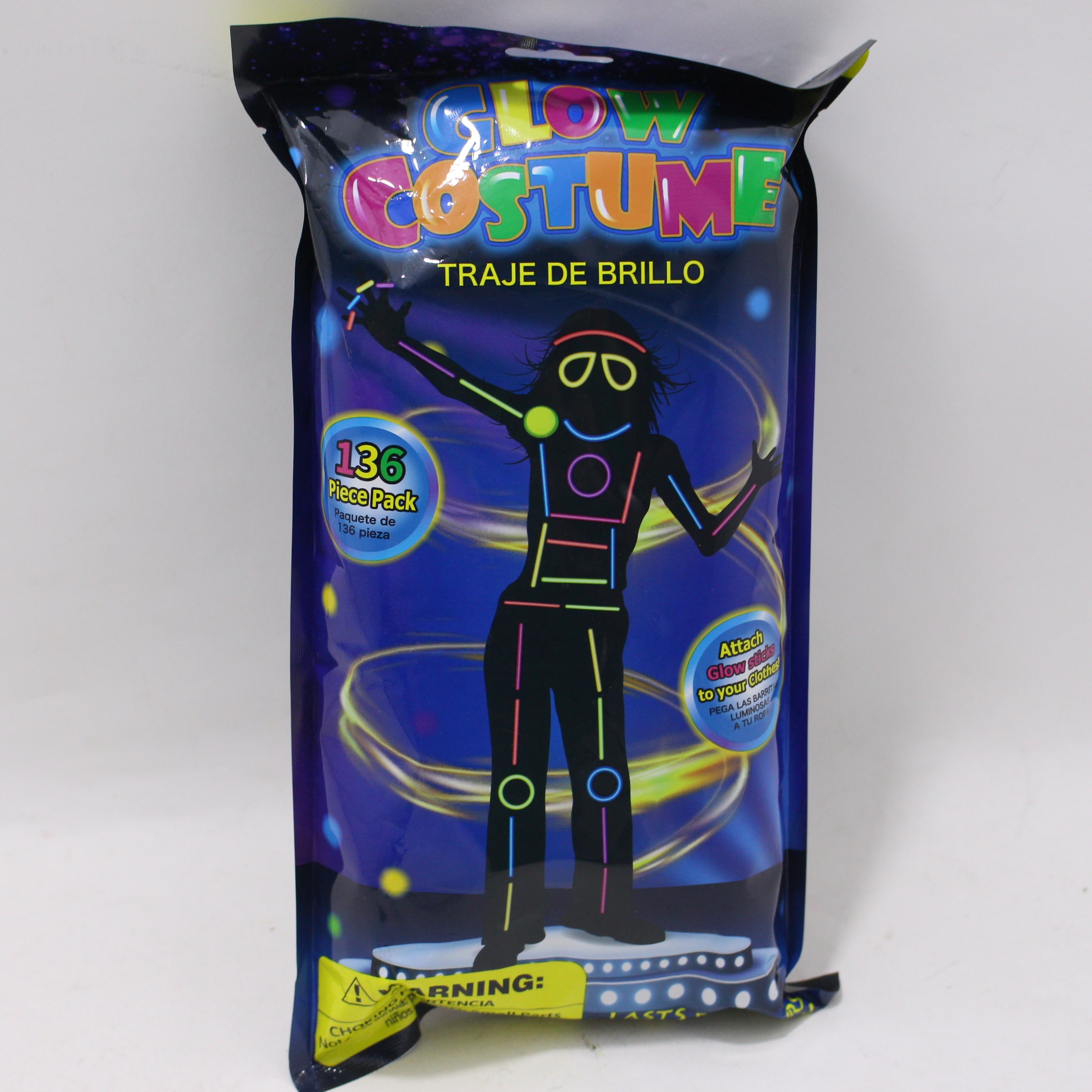 Miniatura 4 de Traje neon hora loca x 136pcs