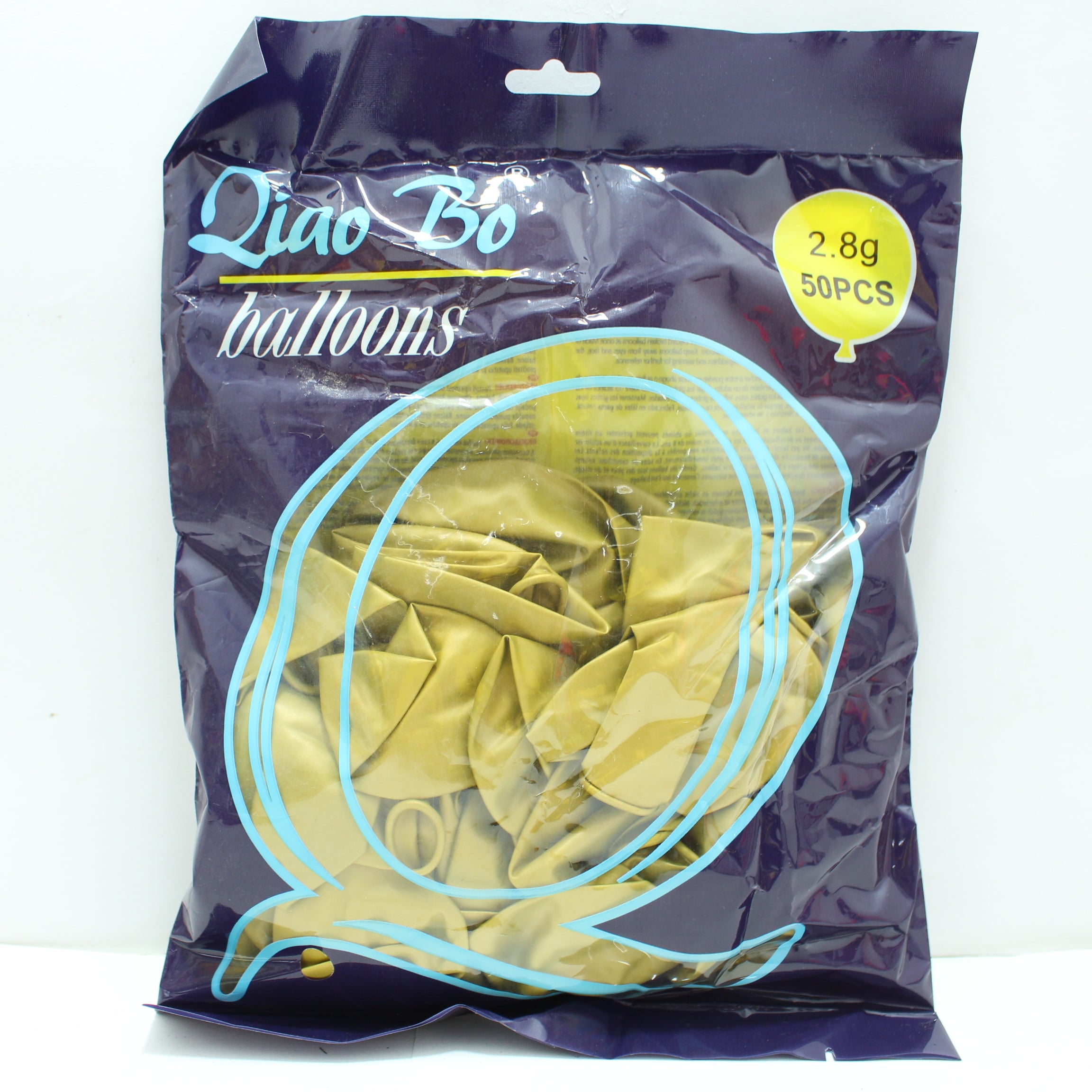 Globo R12 x50 unicolor Dorado