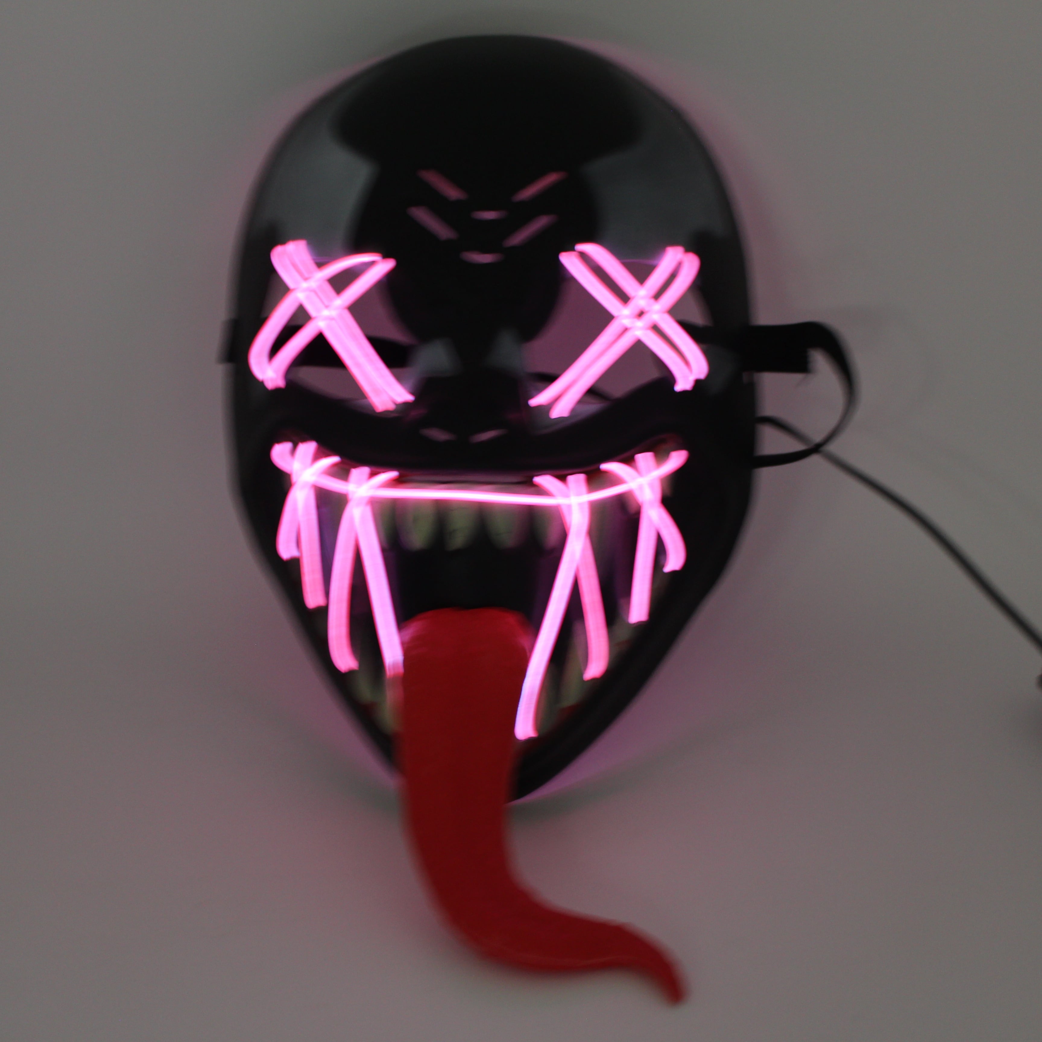 Miniatura 3 de Mascara Venom con luz fucsia