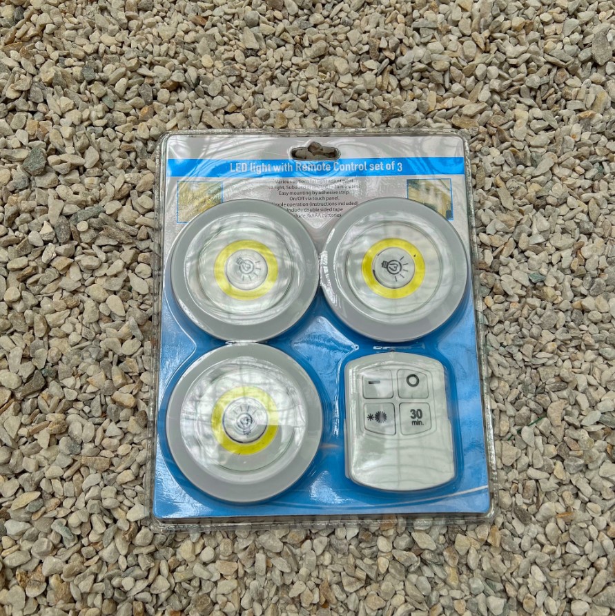 Miniatura 8 de Juego 3 Luces Led Inalámbricas Mando A D