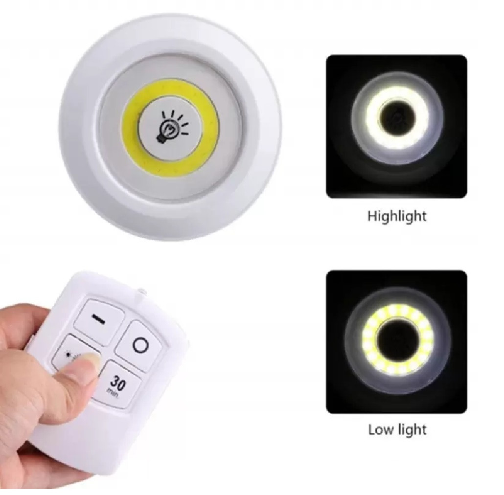 Miniatura 3 de Juego 3 Luces Led Inalámbricas Mando A D