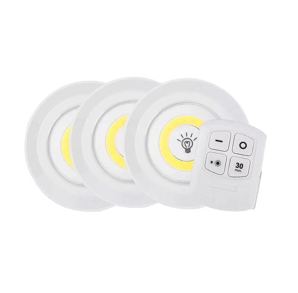 Miniatura 7 de Juego 3 Luces Led Inalámbricas Mando A D