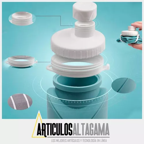 Miniatura 6 de Botella silicona termo plegable