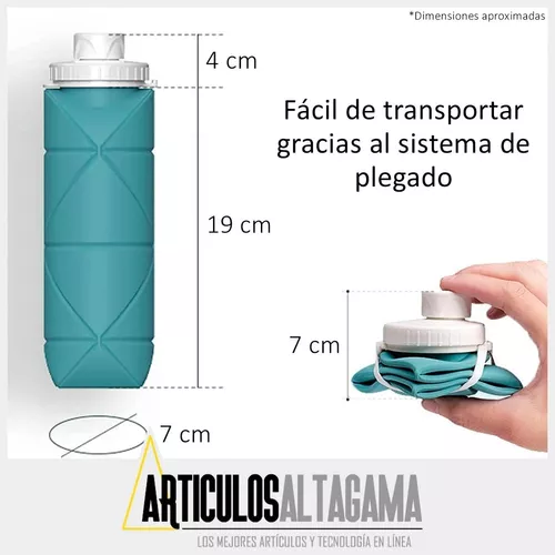 Miniatura 7 de Botella silicona termo plegable