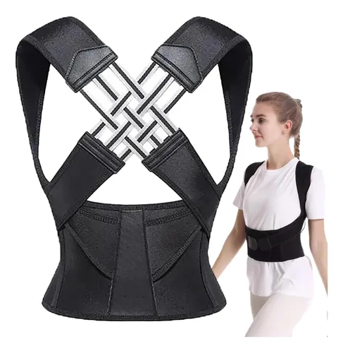 Vista 3 de Corrector de postura entrelazado - TALLA: M