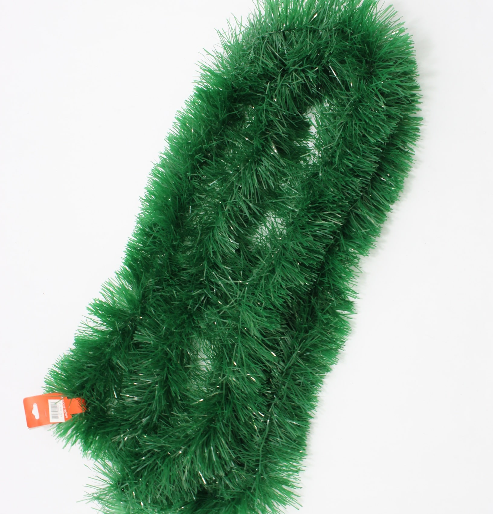 Guirnalda decorativa navideña verde bri