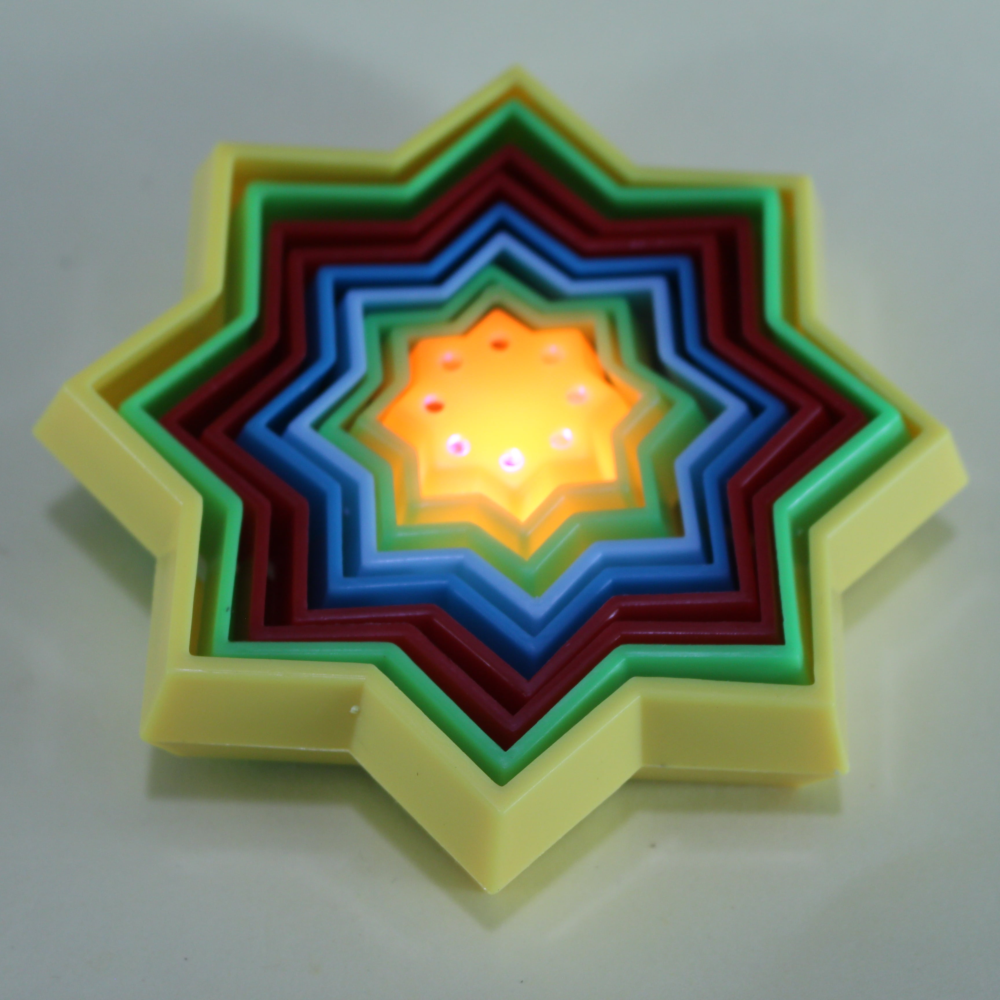 Pop tube Estrella en caja