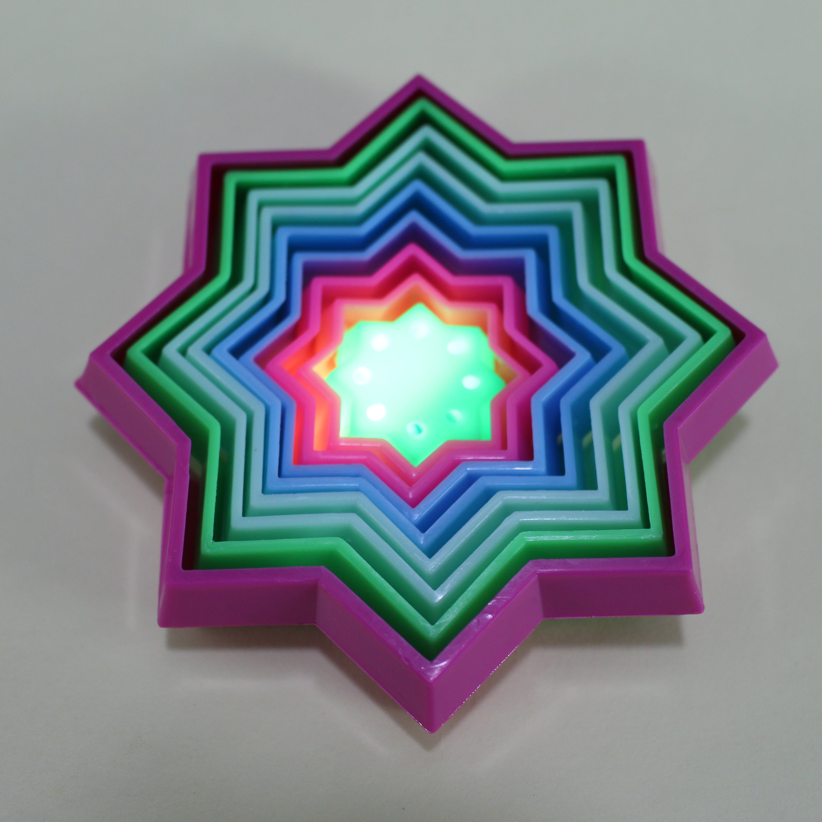 Miniatura 2 de Pop tube Estrella en caja