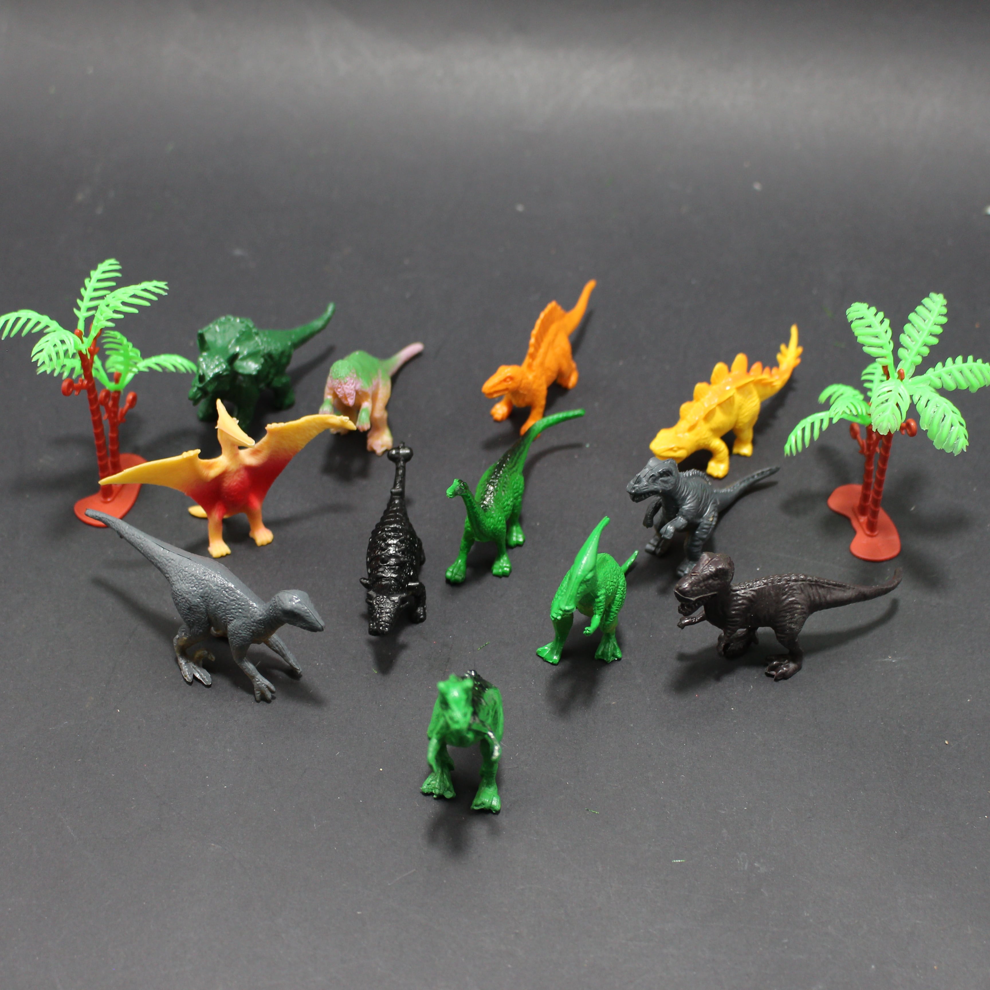 Miniatura 2 de Dinosaurios en caja acrilica x12 pcs