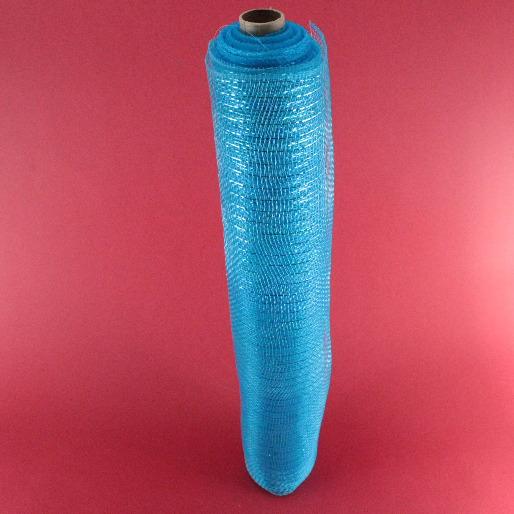 MALLA NAVIDEÑA COLOR AZUL CLARITO