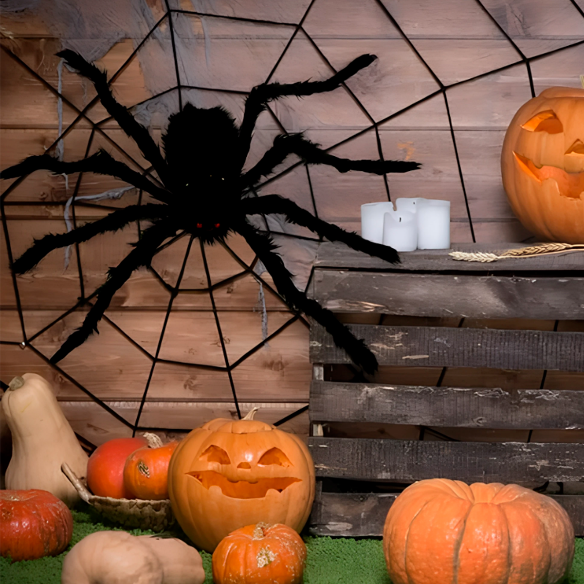 Araña Peluda Gigante Realista OF-731