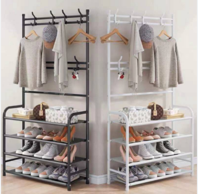 Organizador perchero y zapatero 4 IN 1