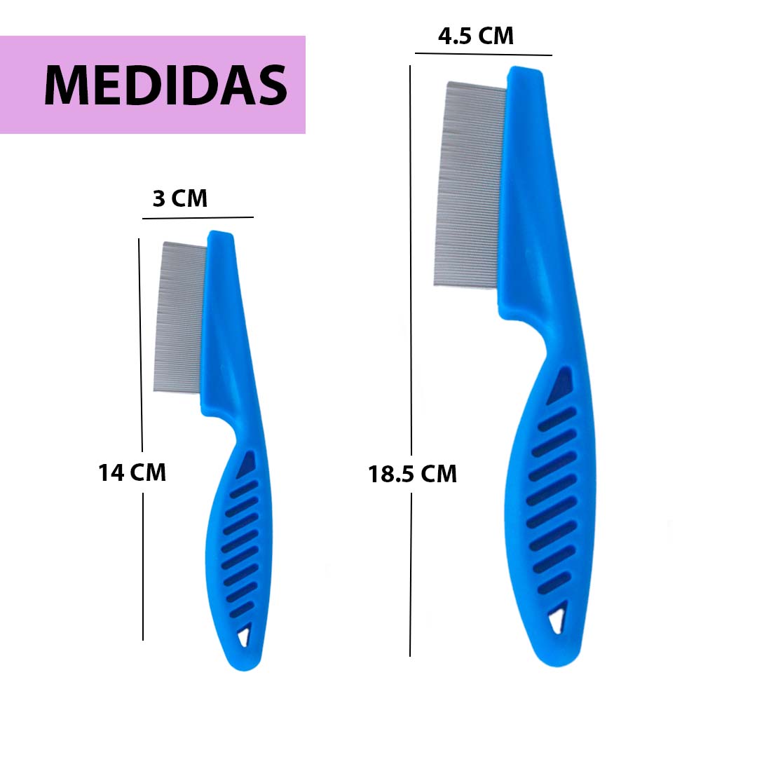 Miniatura 2 de KIT Peine antipulgas y manchas x 2