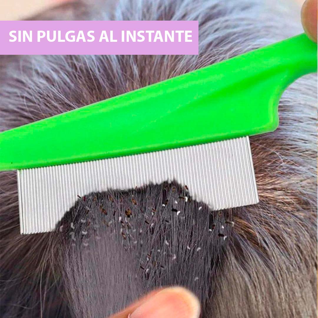 Miniatura 4 de KIT Peine antipulgas y manchas x 2