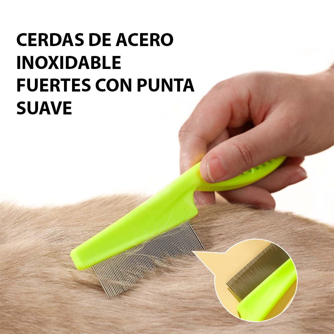 Miniatura 5 de KIT Peine antipulgas y manchas x 2