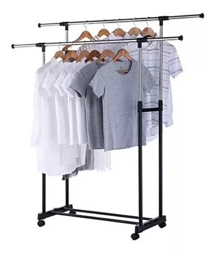 Tendedero De Ropa Doble Tubo Ropero