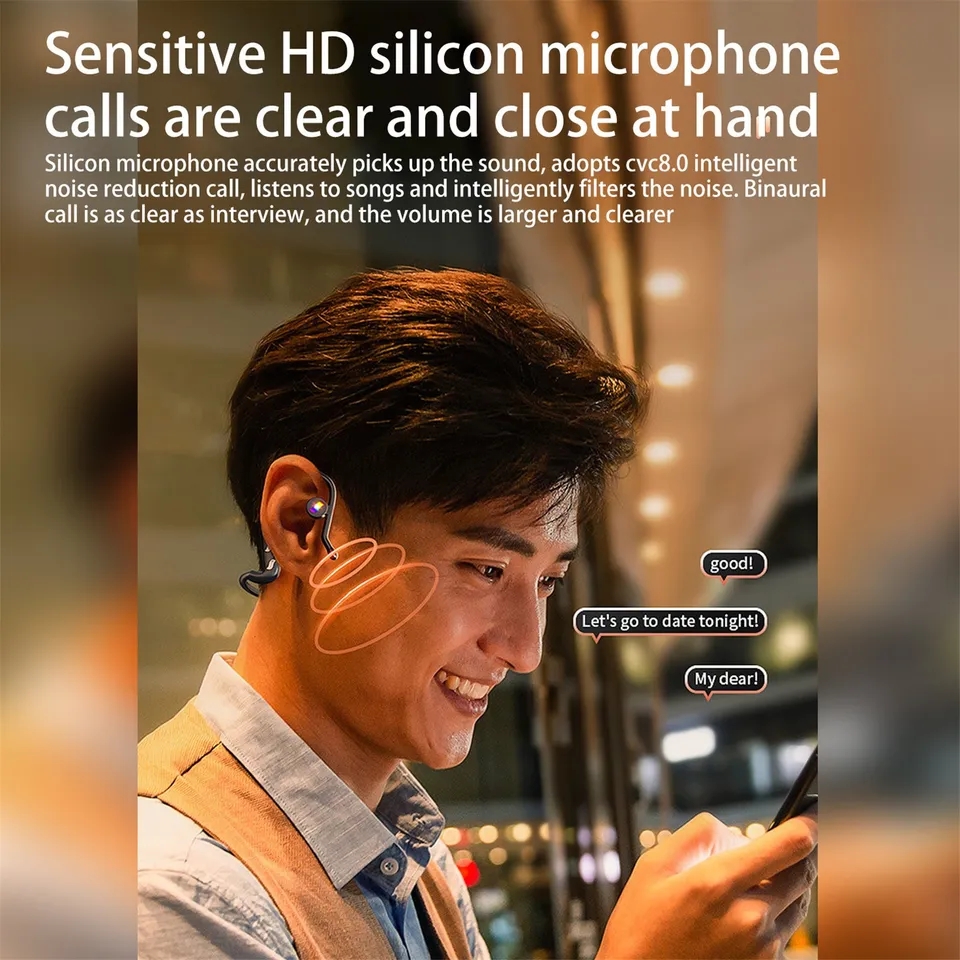 Miniatura 3 de Audífonos bluetooth conducción osea