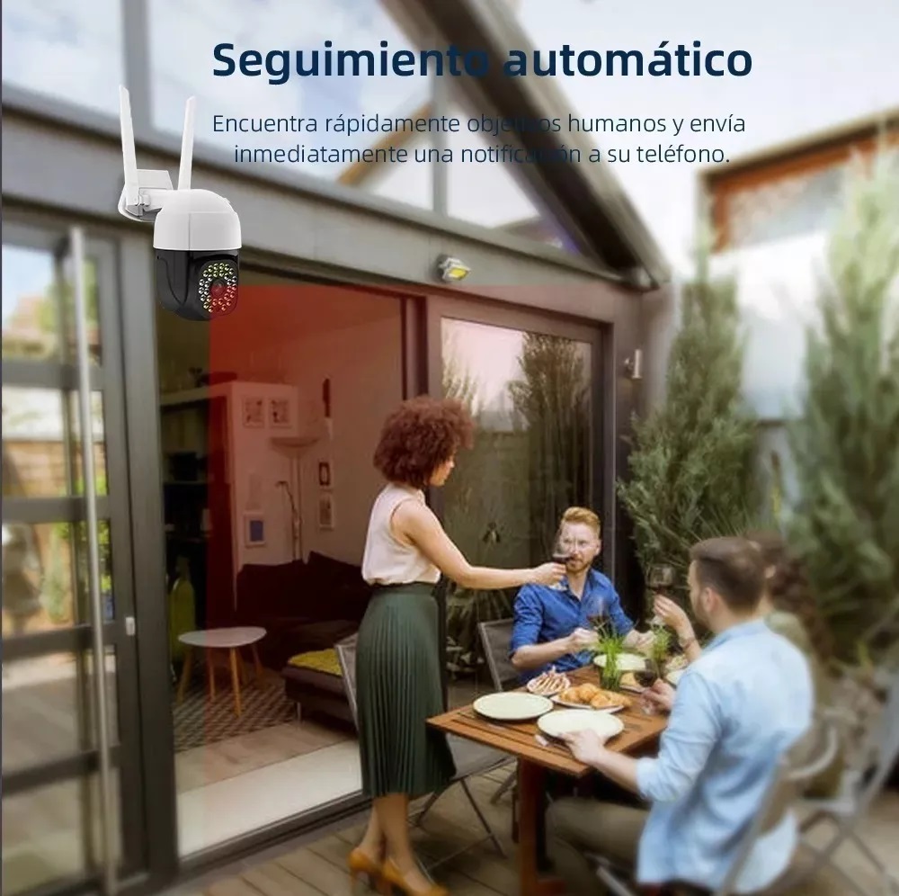 Miniatura 4 de Camara Robotica Ip Wifi Full Hd1080p PTZ