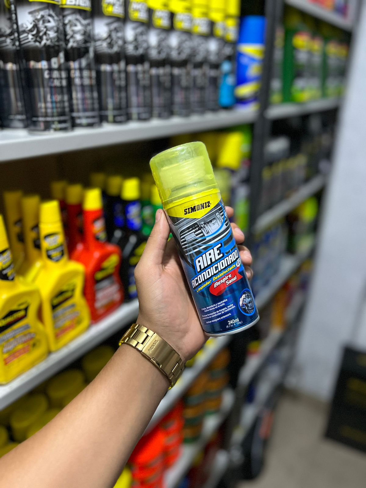 Miniatura 2 de Limpiador Aire Acondicionado 240ml ⚡