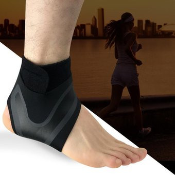 Vista 4 de SOPORTE TOBILLO PAR TOBILLERA AJUSTABLE - Talla: L