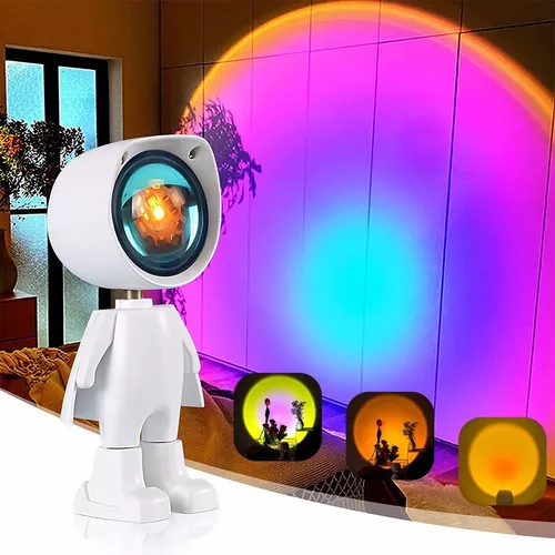 Lampara En Forma De Robot