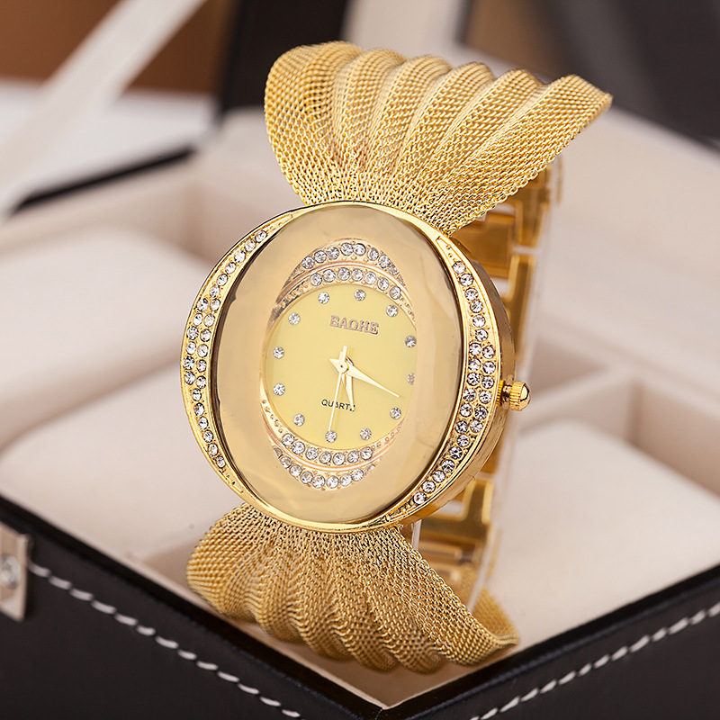 Miniatura 2 de Reloj Mariposa Dorado Mujer