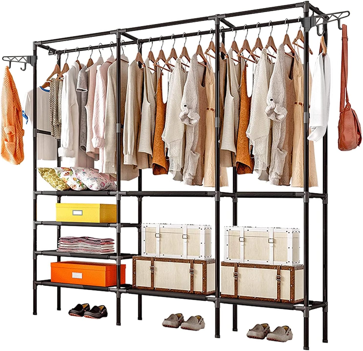 Miniatura 2 de Organizador De Metal Para Ropa  Estante