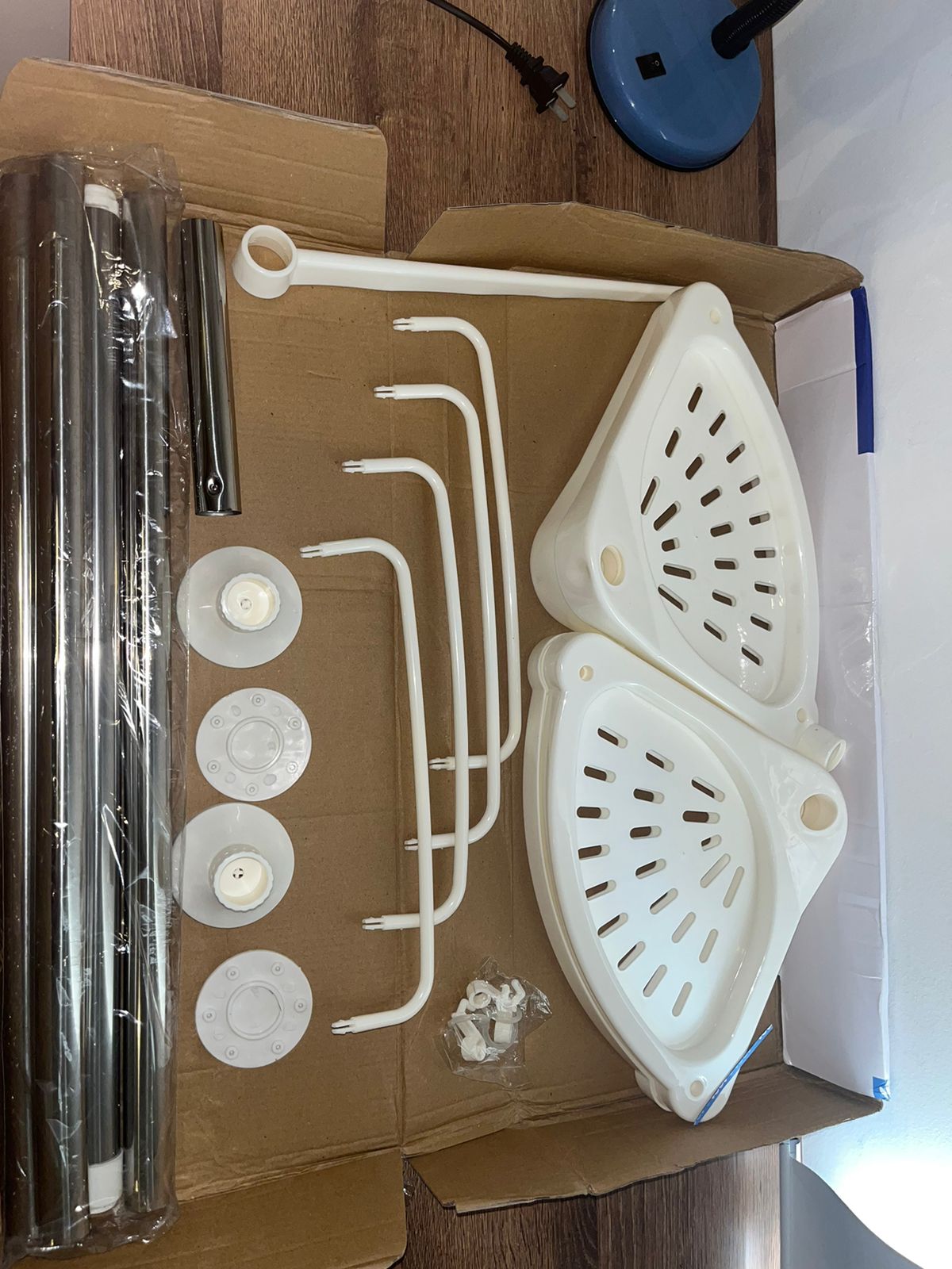 Miniatura 6 de ORGANIZADOR ESQUINERO BAÑO 4 NIVELES