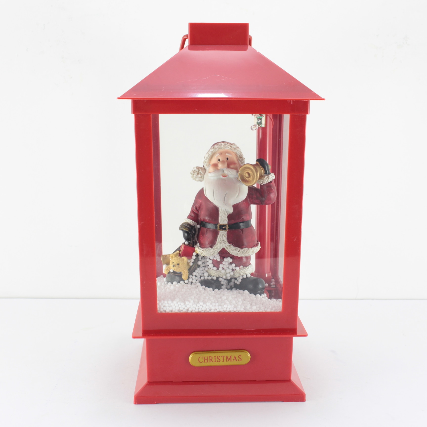 Lampara farol navideño de luz