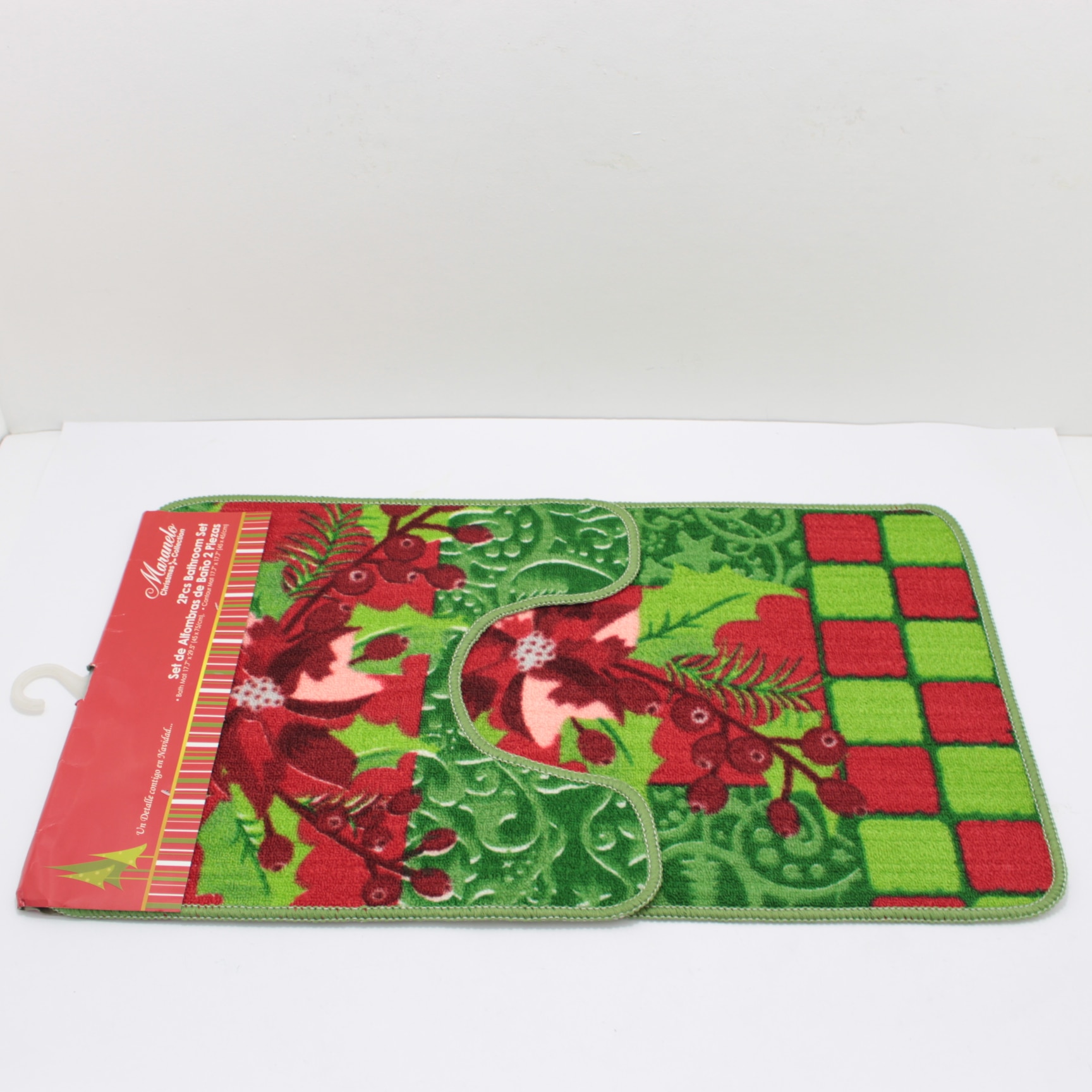 Set de alfombras navideñas