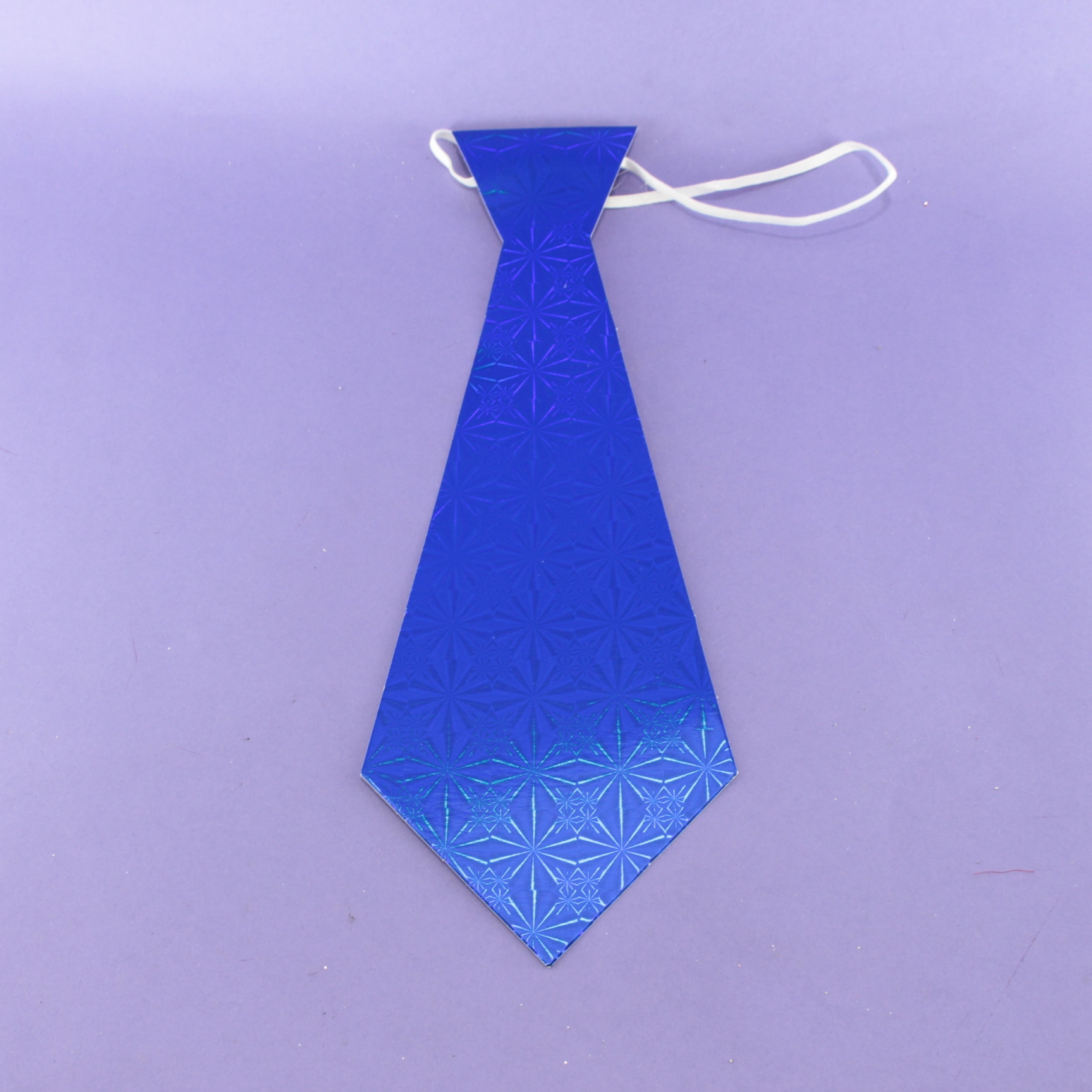 Corbata holográfica x 6 unidades