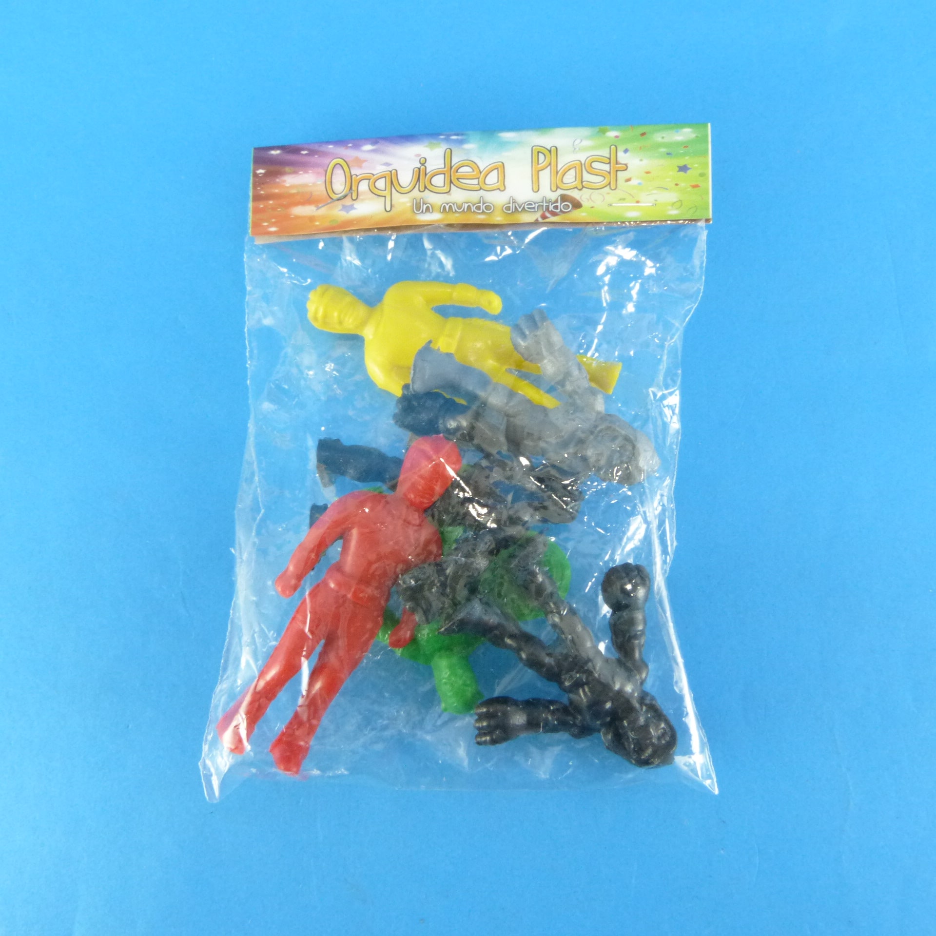 Muñecos súper héroes x5