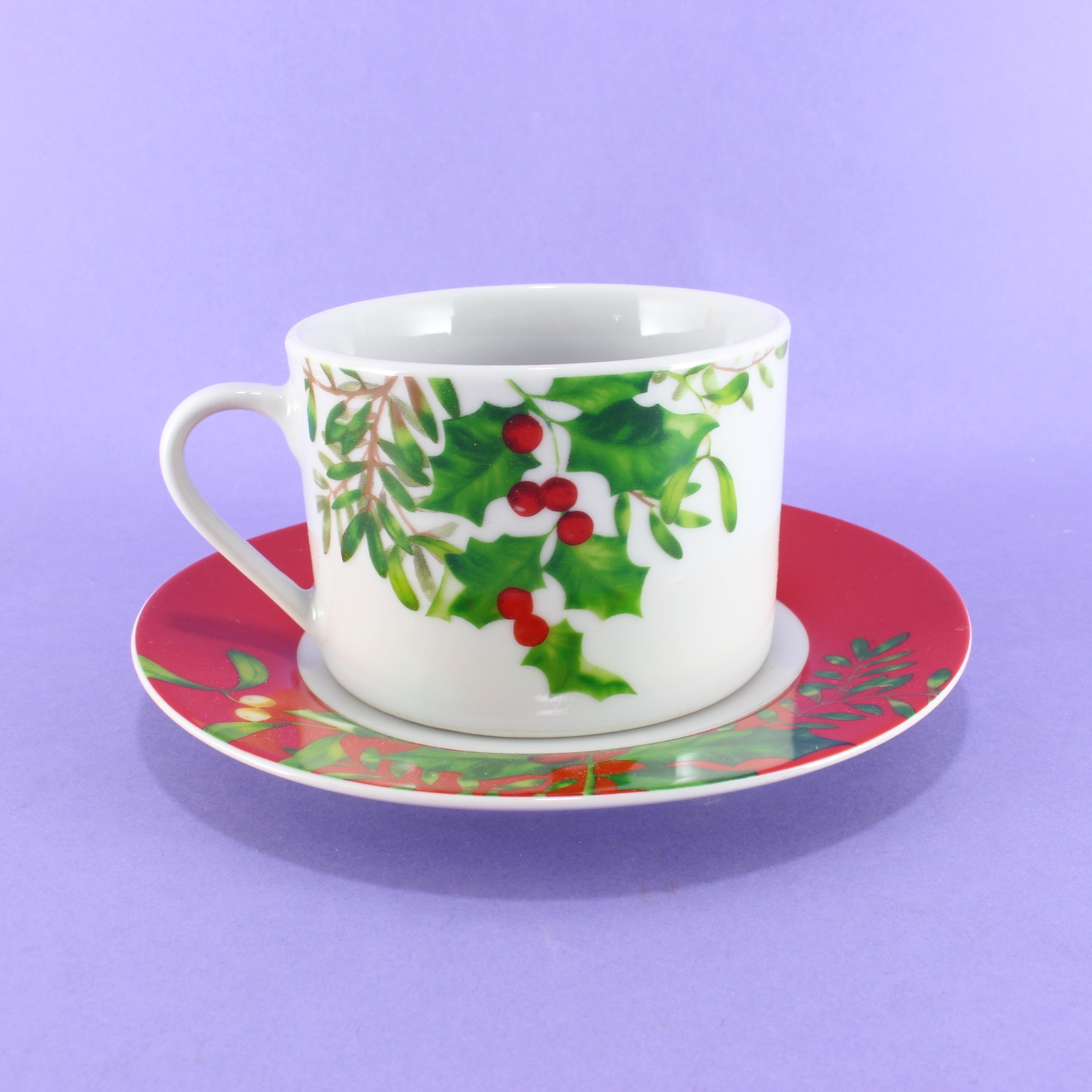 Miniatura 2 de Juego de te navideño frutos navideños