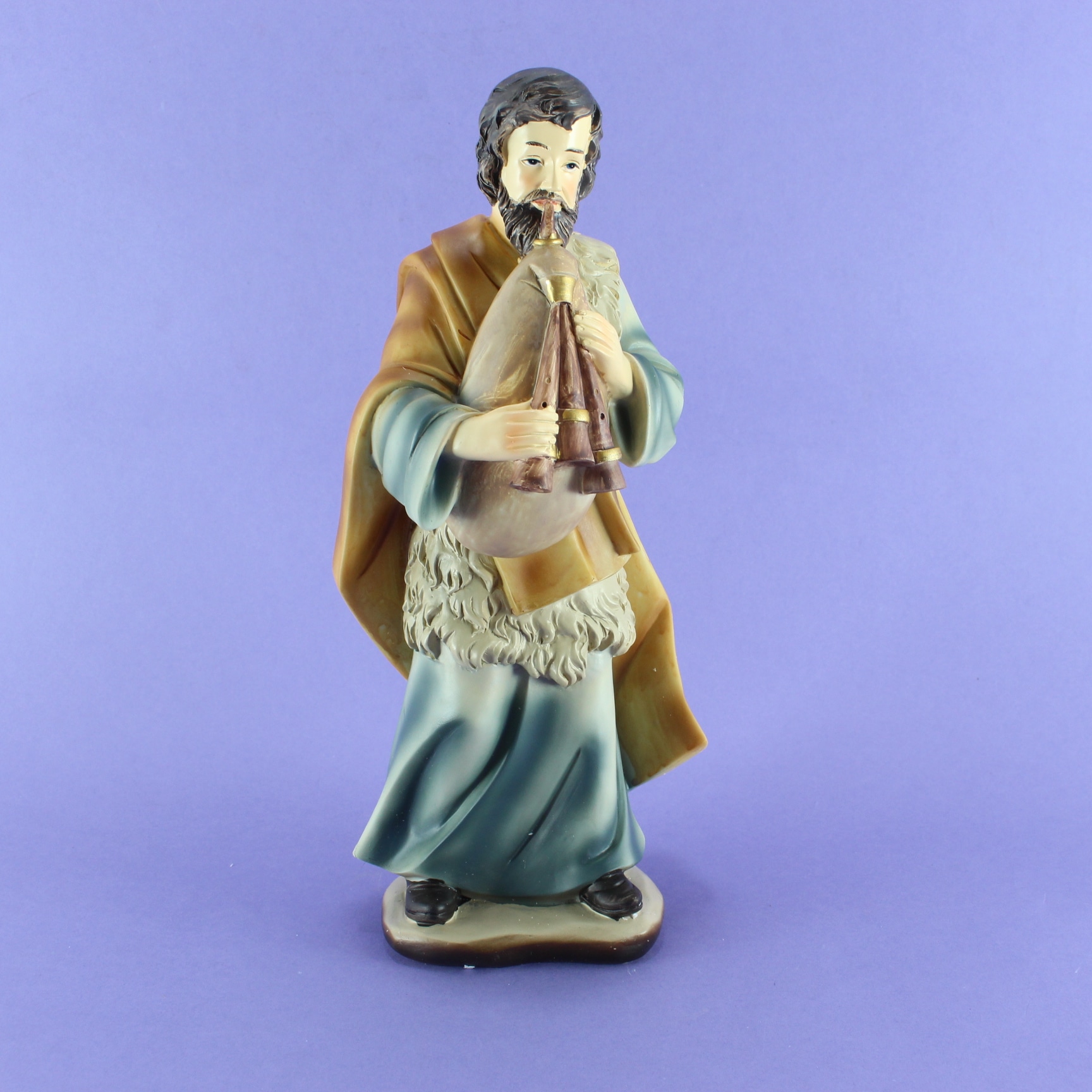 Adorno aldeano músico 10"