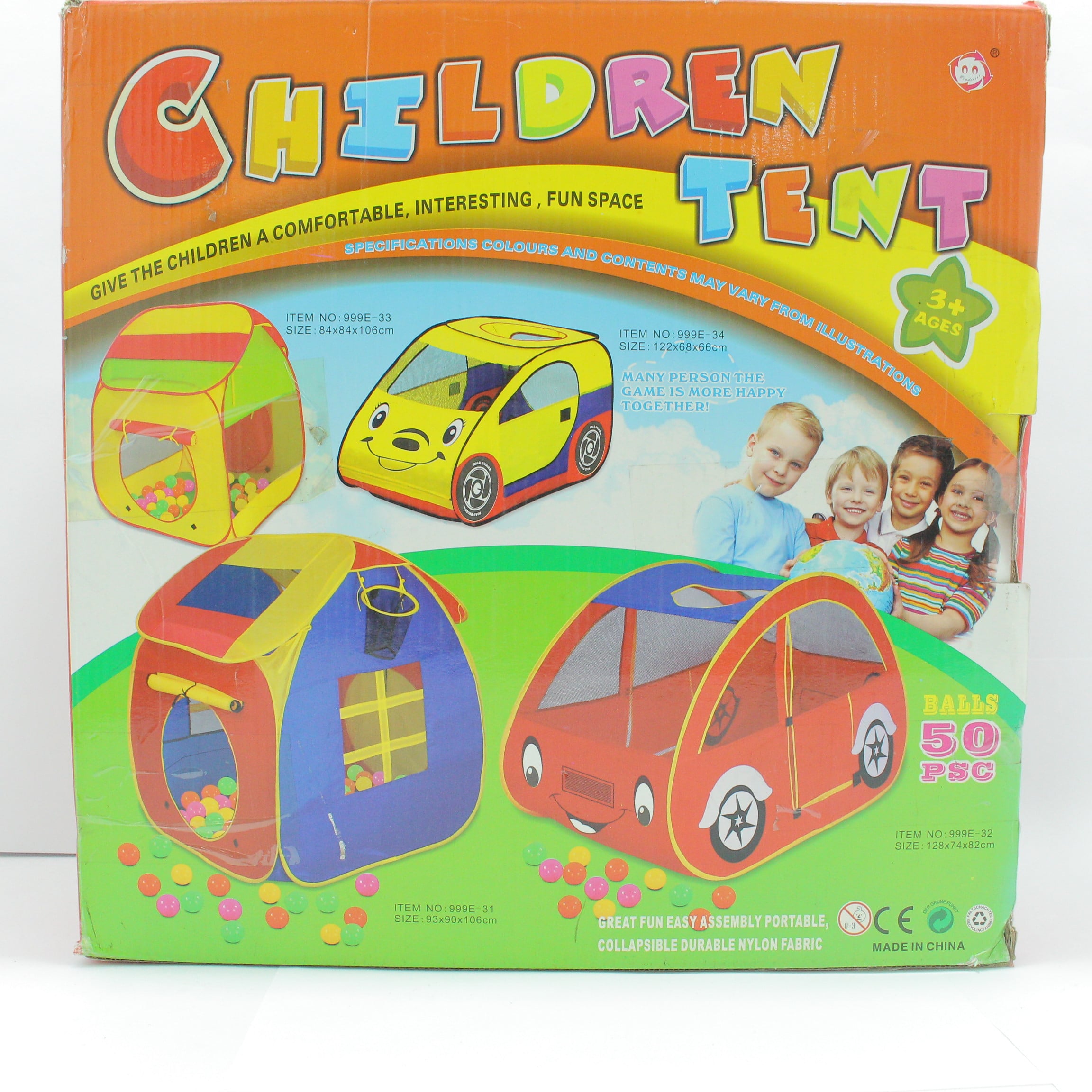 TIENDA PARA NIÑOS X 50 PELOTA PLASTICA