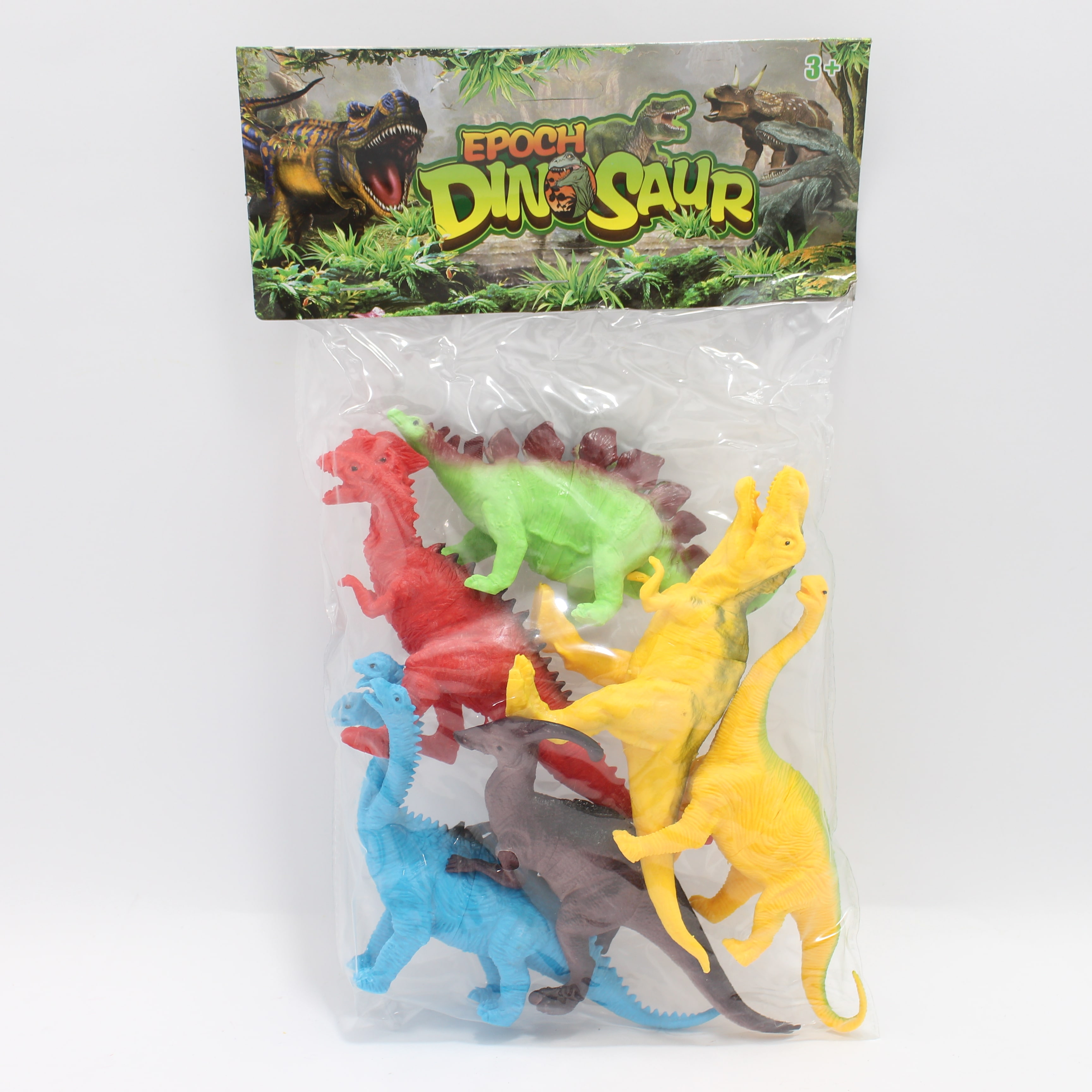 Miniatura 2 de Set de Dinosaurio x 6 de 1, 2 y 3 cabez