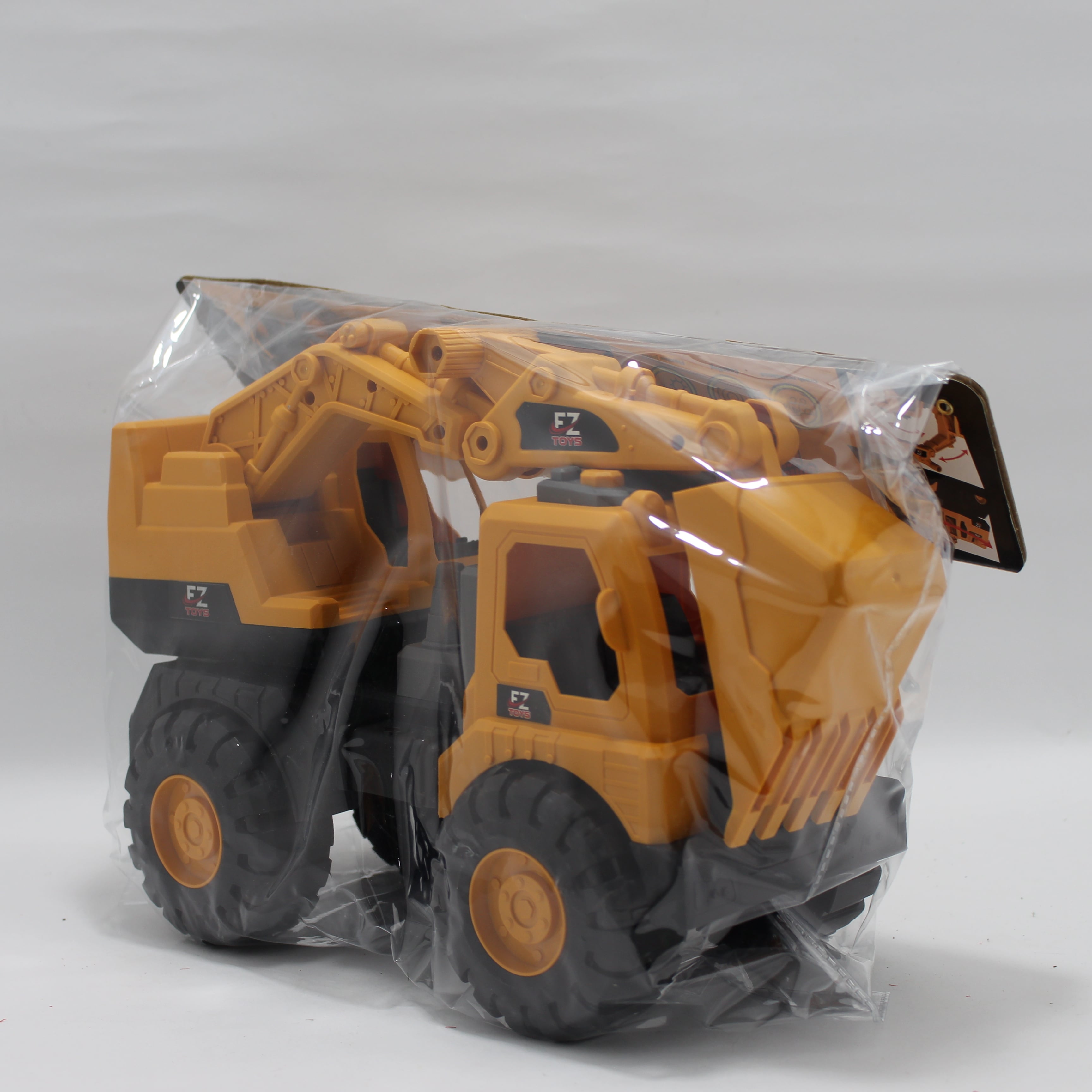 Retro excavadora grande