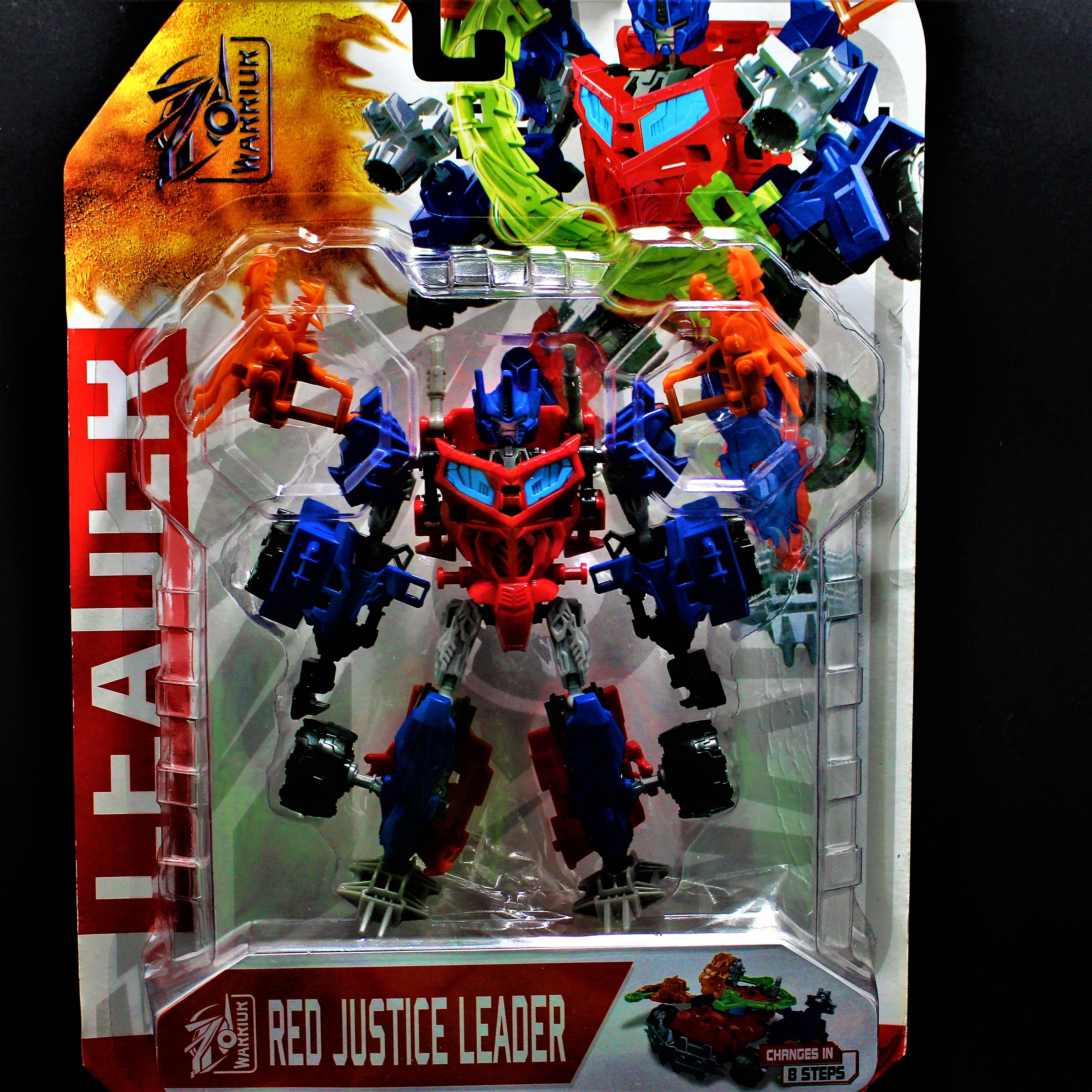 Robot transformer encartonado