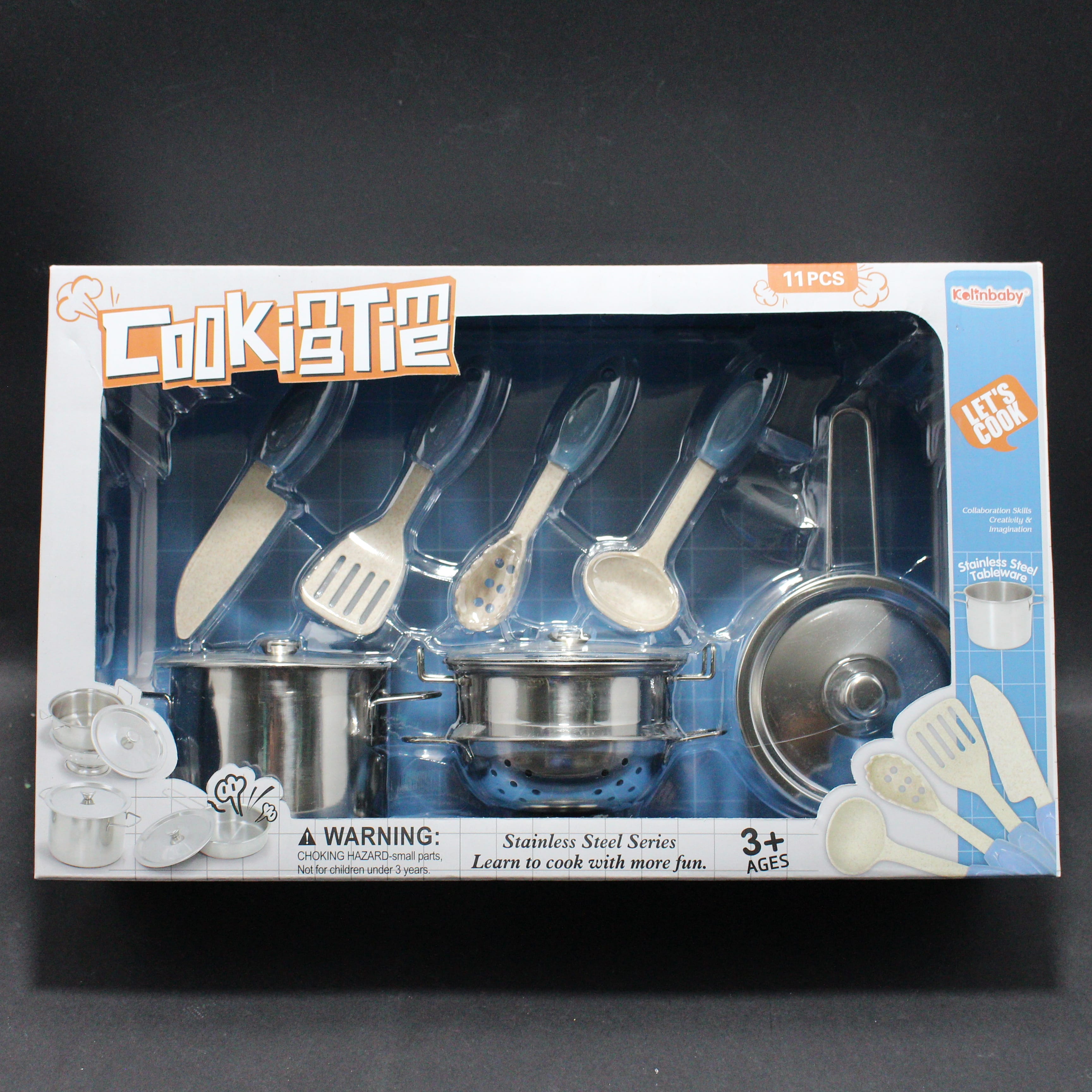 Miniatura 3 de Juego de ollas de juguete x11 pcs