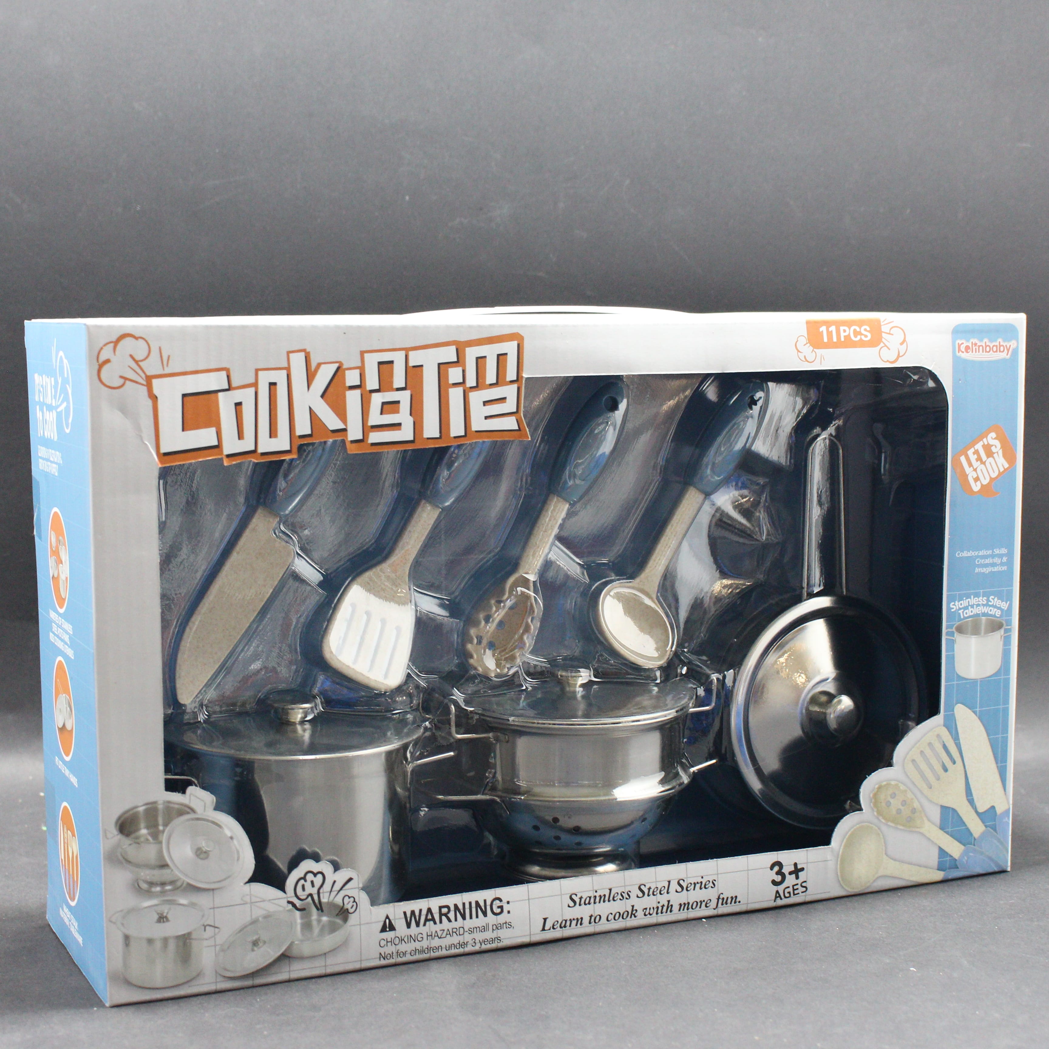 Juego de ollas de juguete x11 pcs