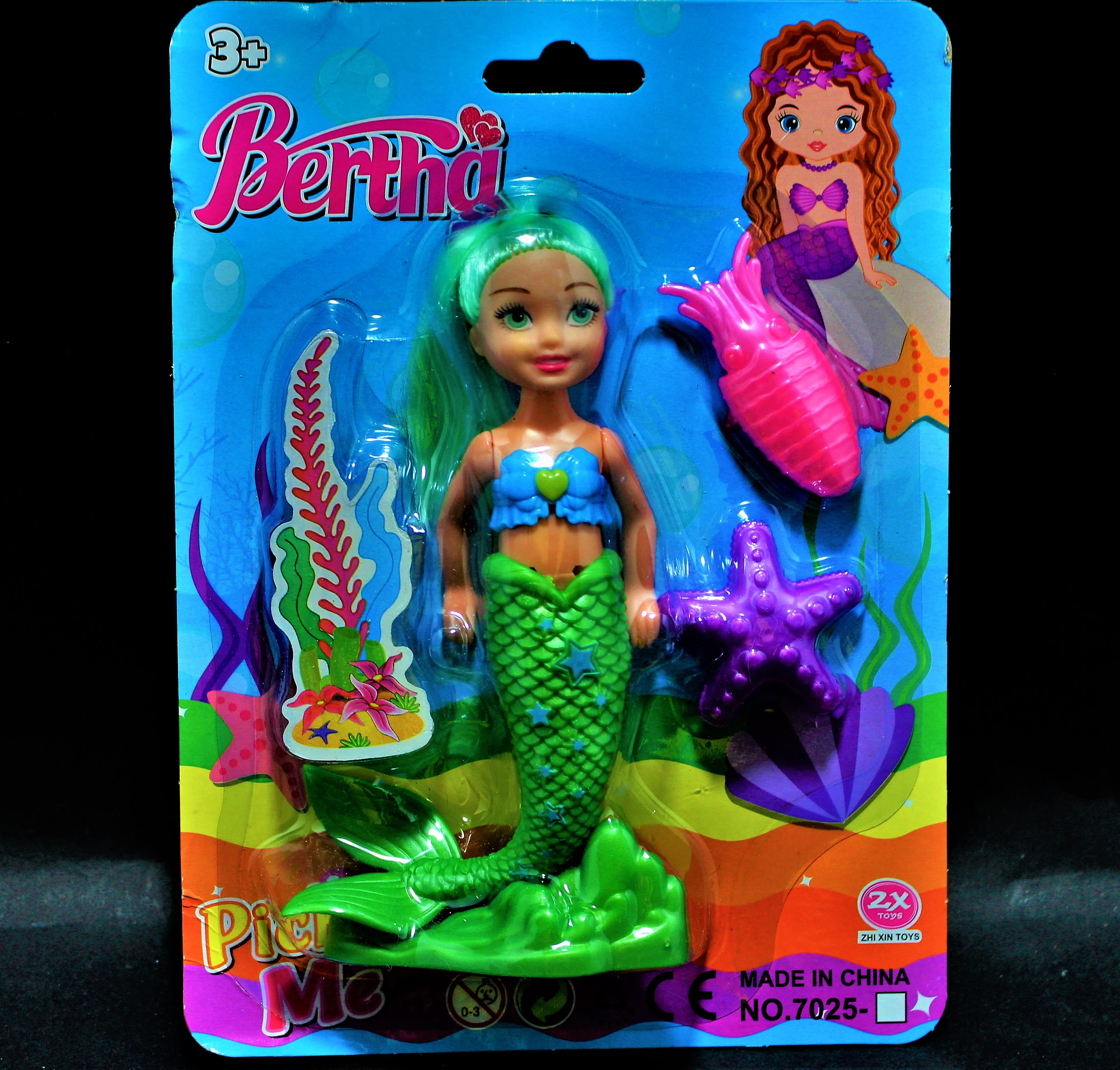 Miniatura 3 de Sirena pequeña encartonada