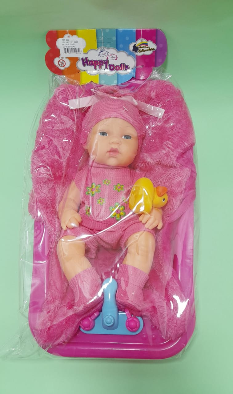 MUÑECO BEBE SAMUEL EN TINA