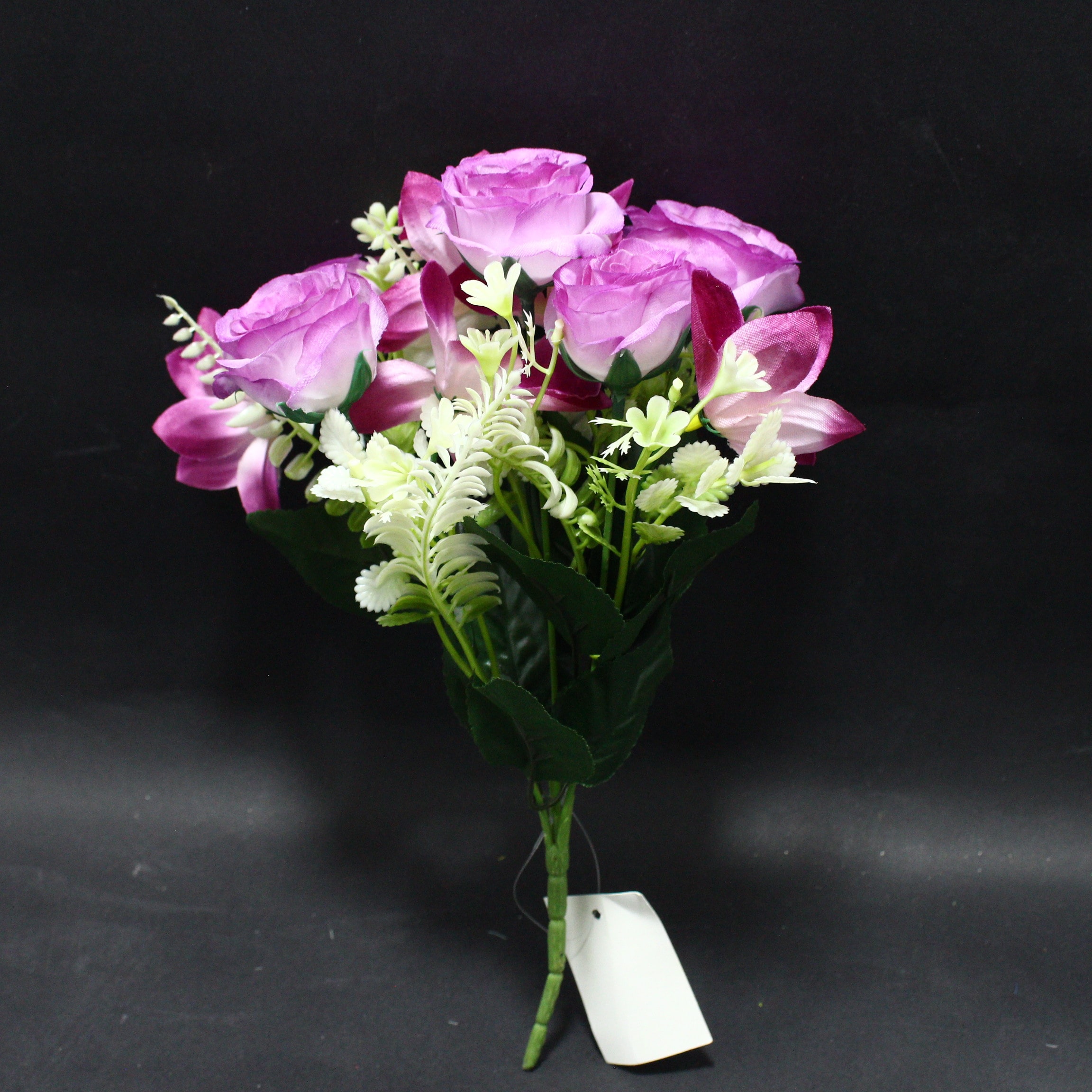 Miniatura 3 de FLOR  ROSAS MORADO  EN MANOJO DE 5 FLOR