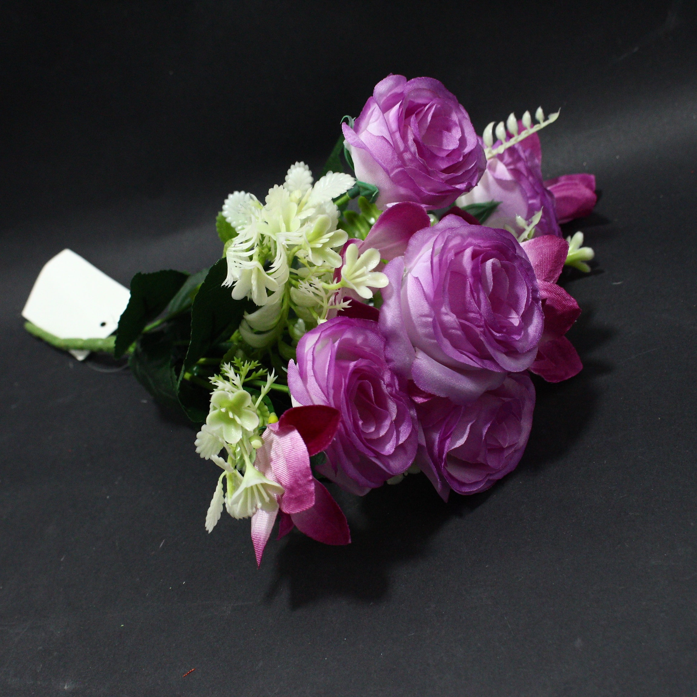 Miniatura 2 de FLOR  ROSAS MORADO  EN MANOJO DE 5 FLOR